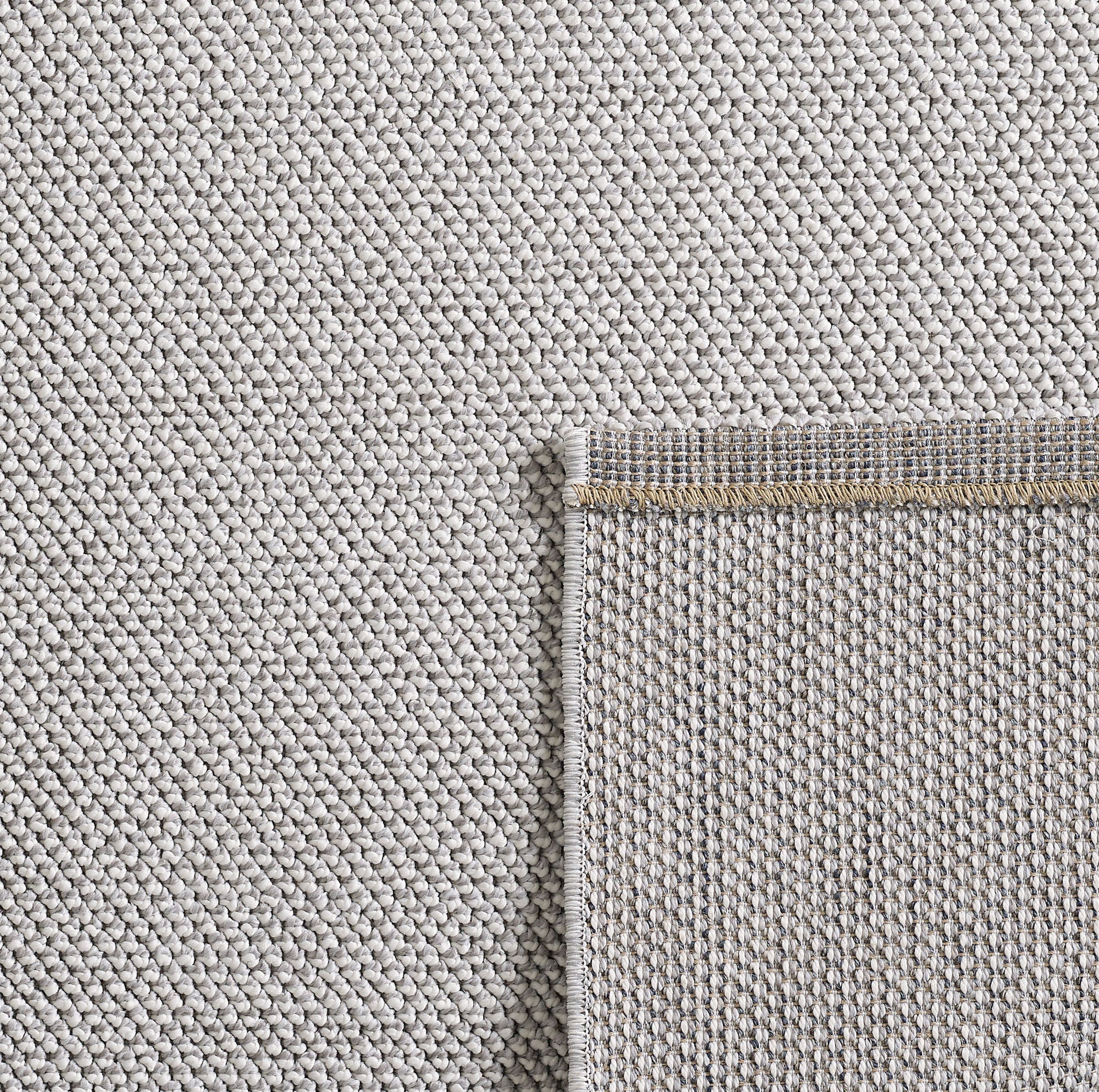 Loom Teppich Silber