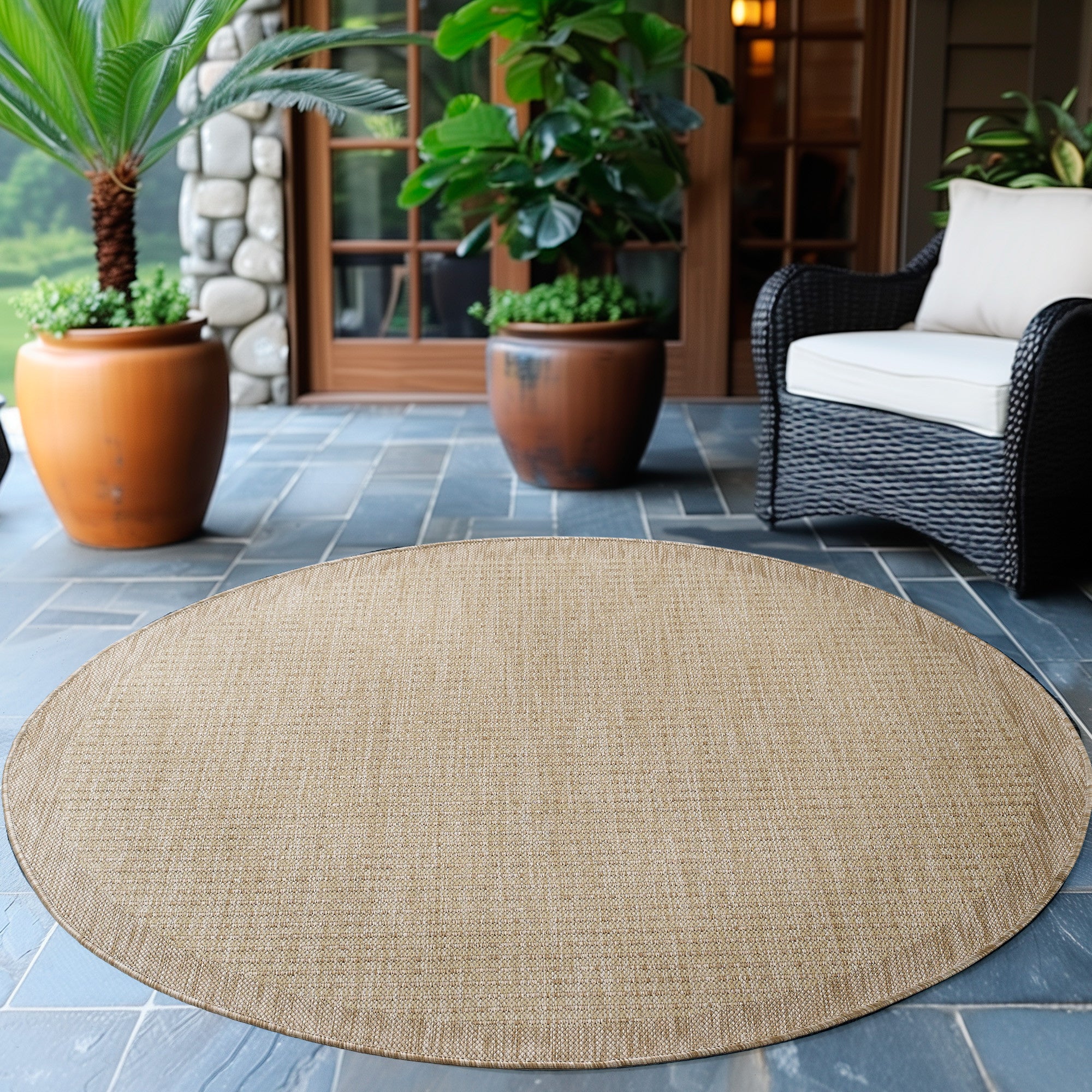 Giza Outdoor Teppich Beige