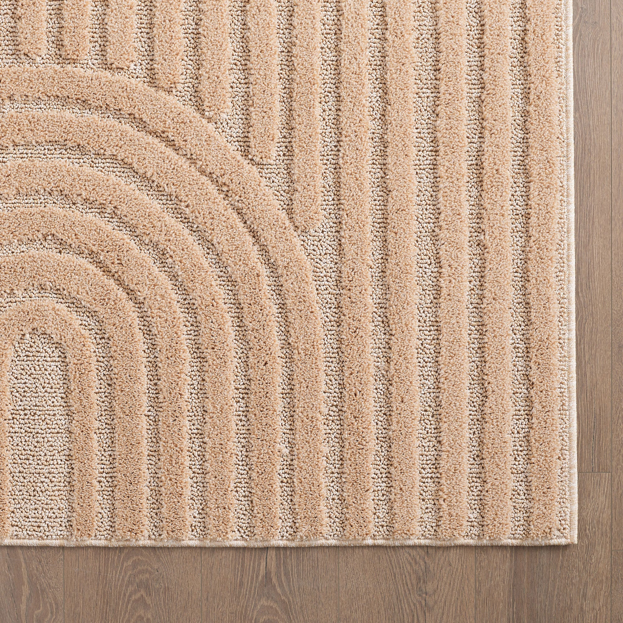 Art Hochflor Teppich Rosa