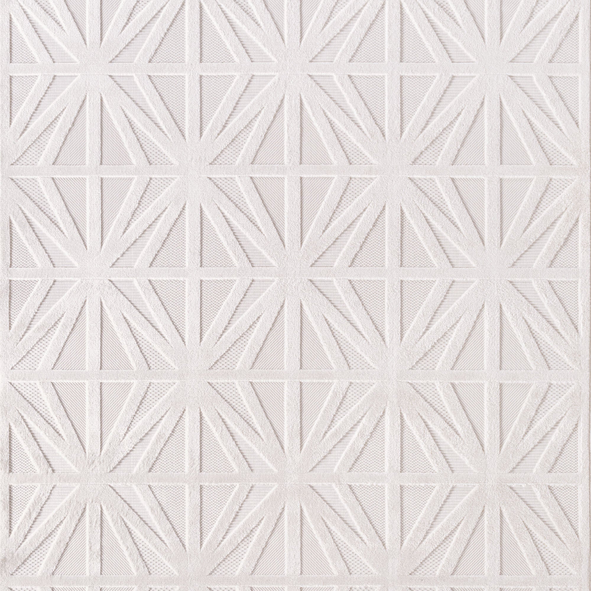 Doha Kurzflor Teppich Creme