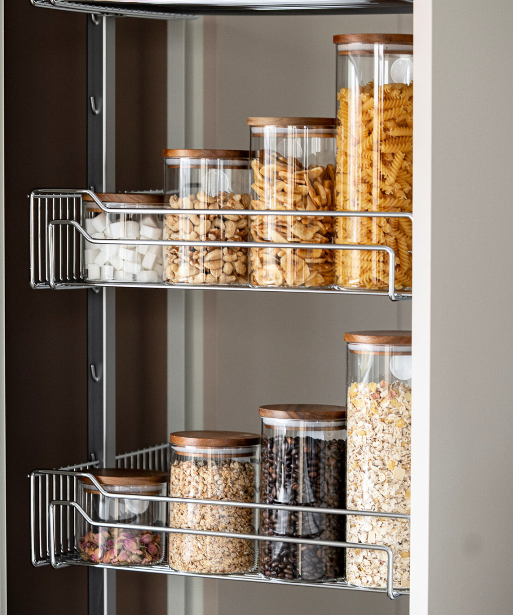 Vorratsgläser Akaziendeckel 1500 ml