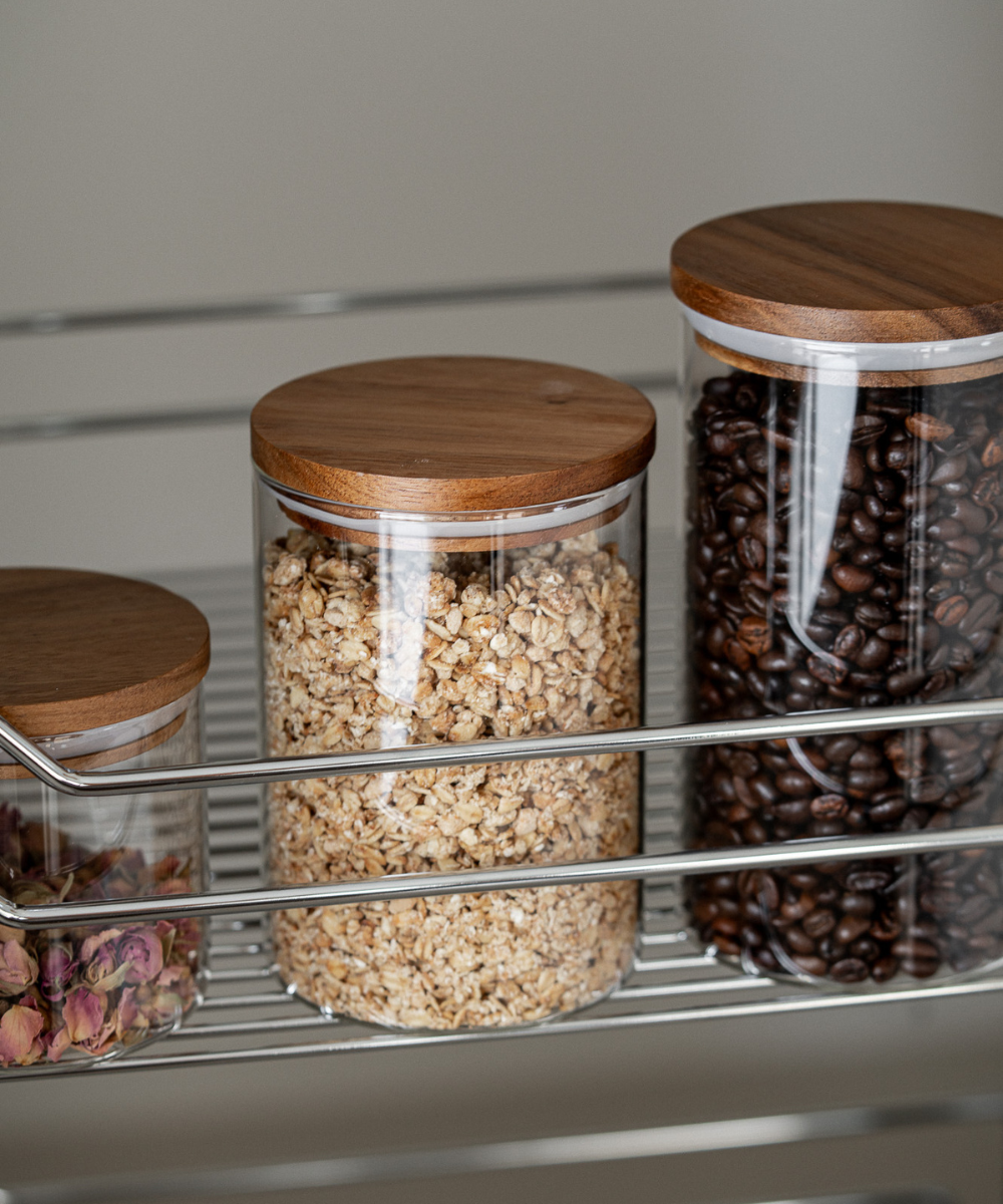 Vorratsgläser Akaziendeckel 1500 ml