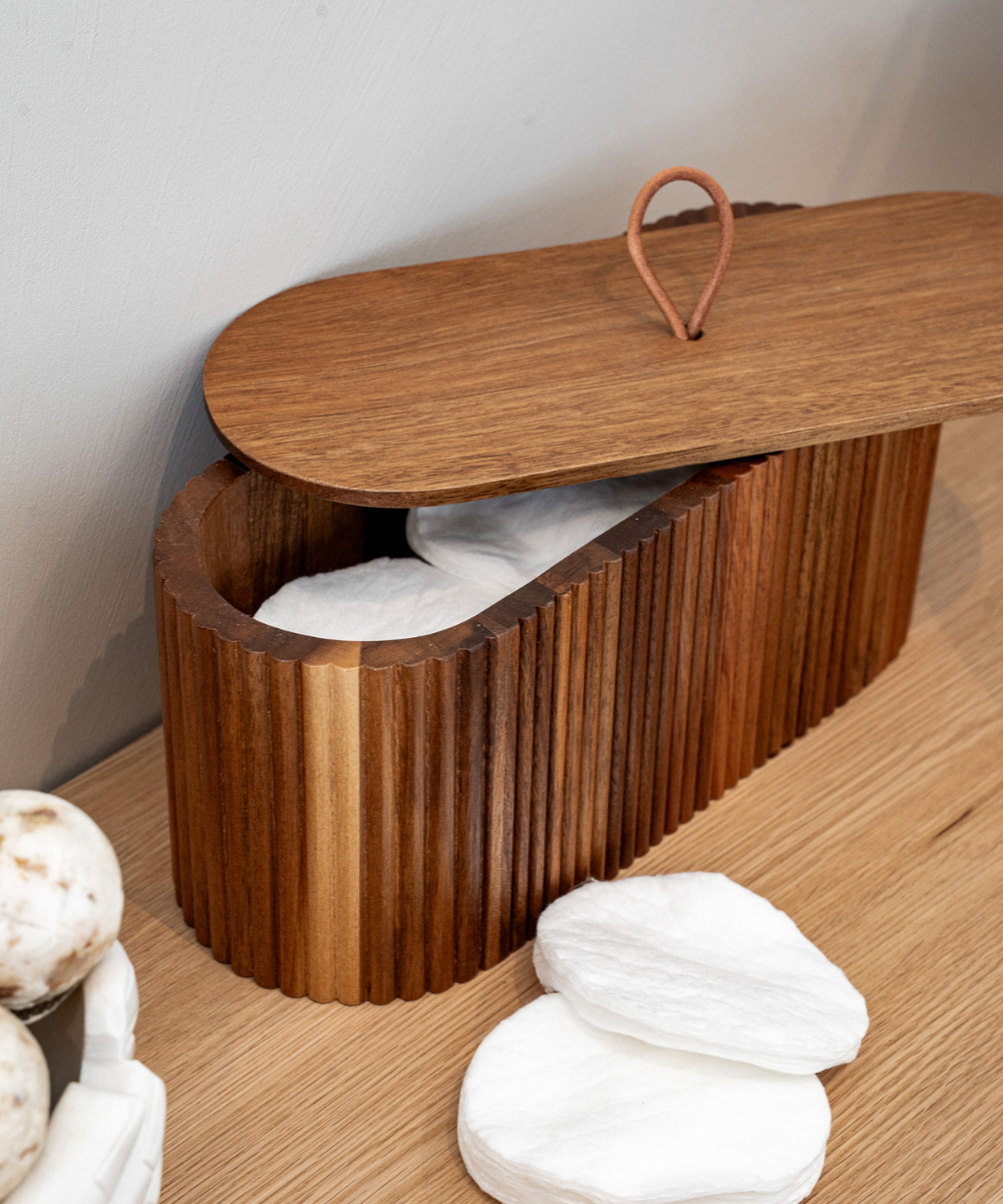 Akazie Stripe Storage Box