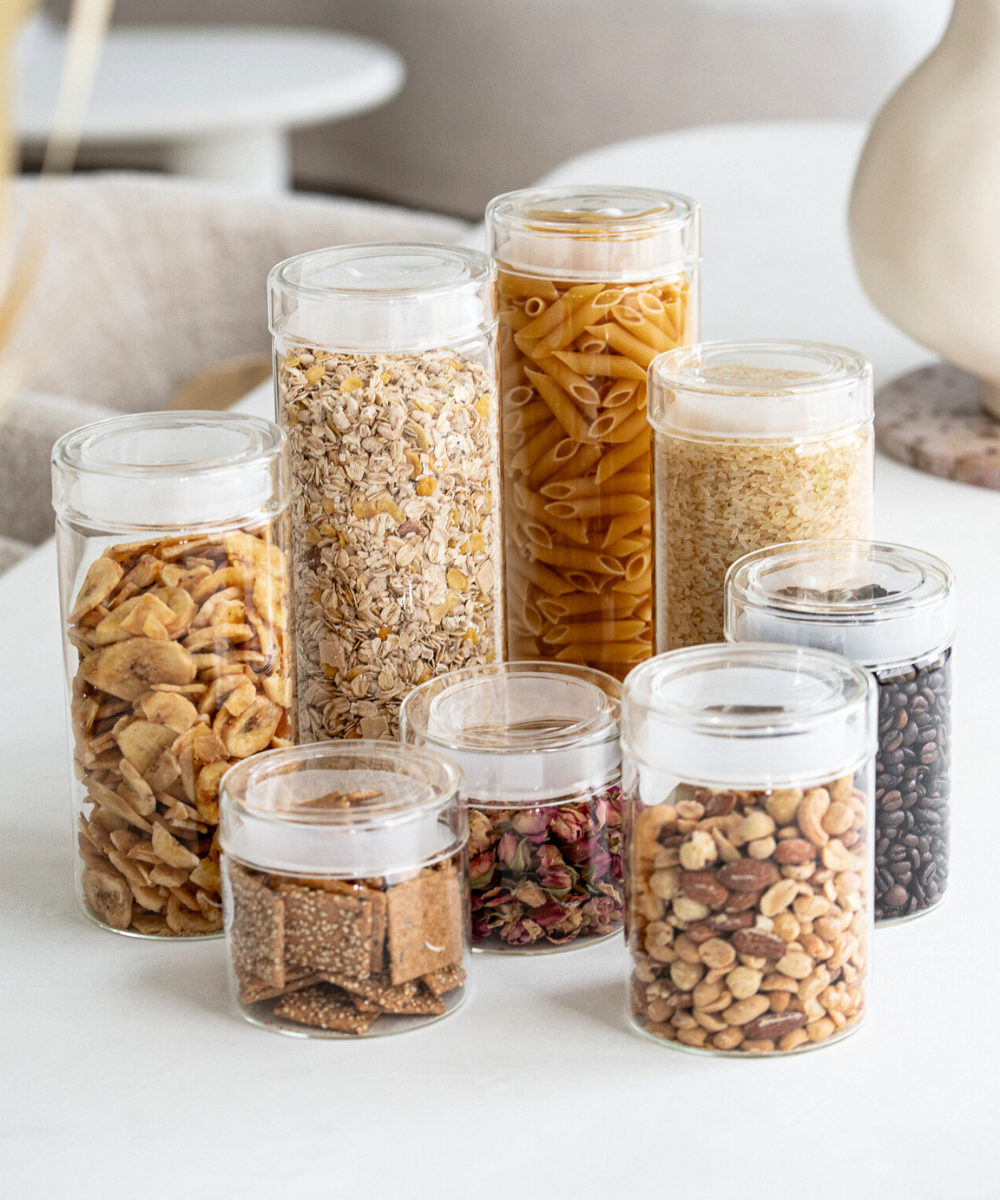 Vorratsgläser Rund Sparset