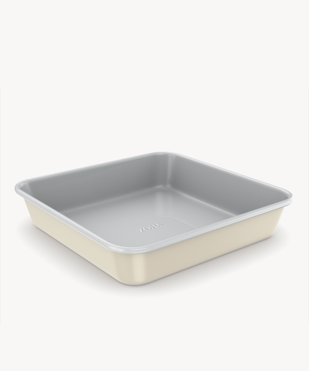 Backform Quadratisch Beige