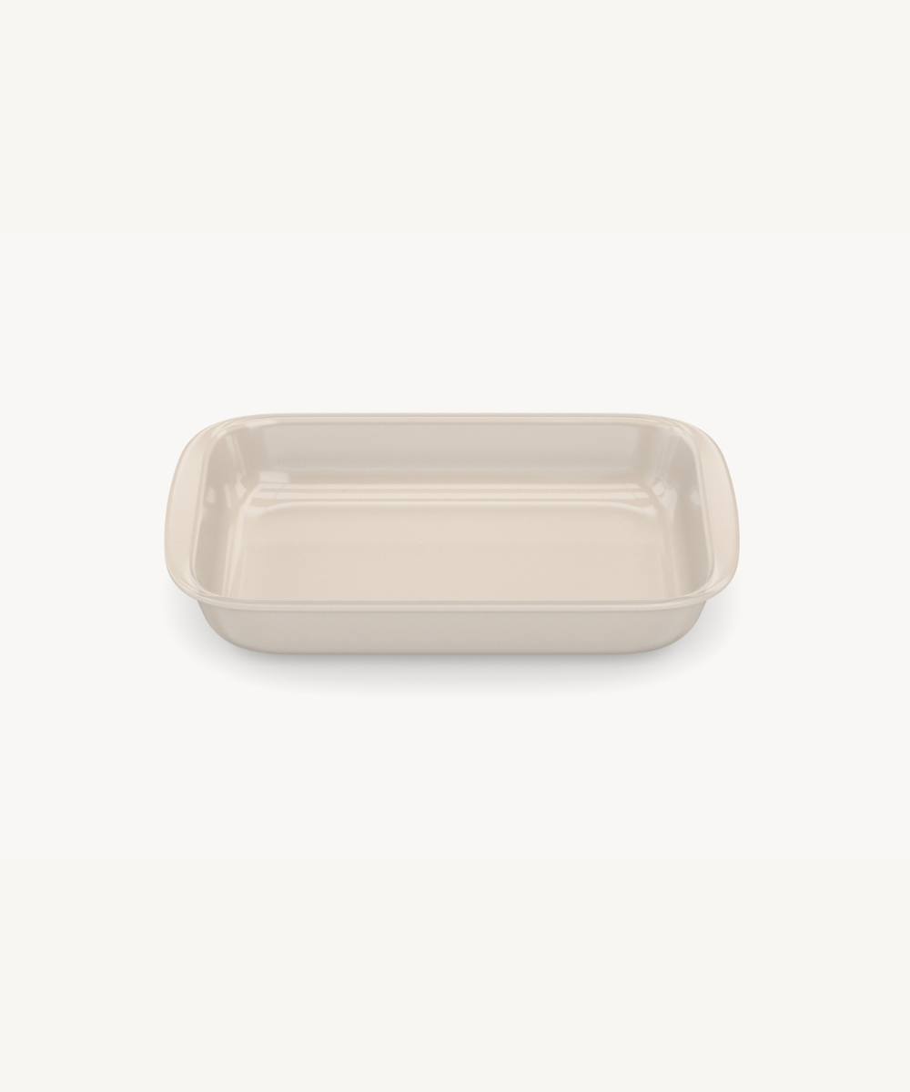Auflaufform aus Glas Beige 1600 ml