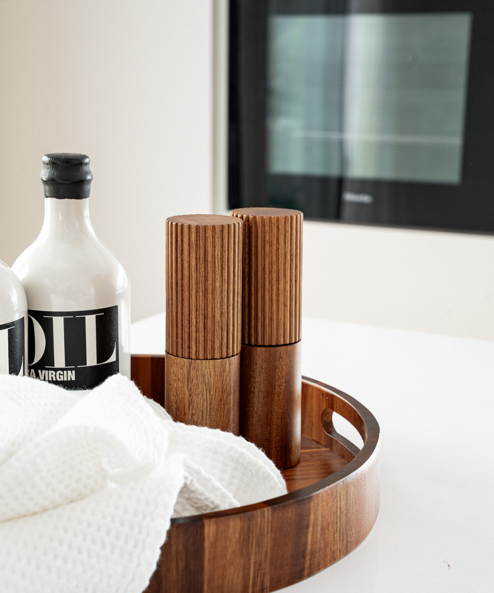 Akazie Milo – Mühlen-Set