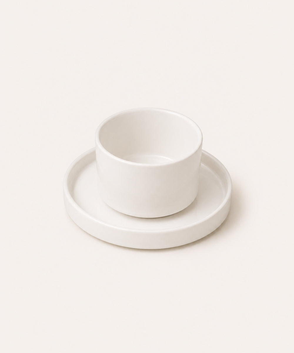 Noa Weiß Kaffeetassen Set