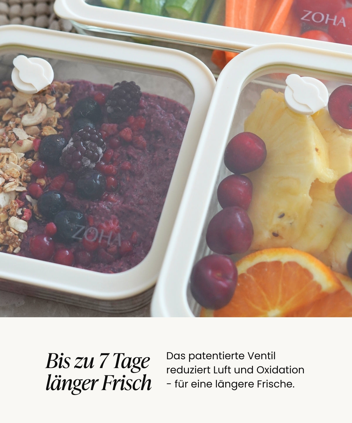 Frischhaltedosen Bundle Transparent 8 Tlg