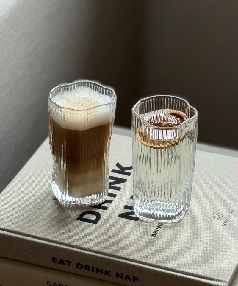 Diamond Stripe Long Glas - 280 ml