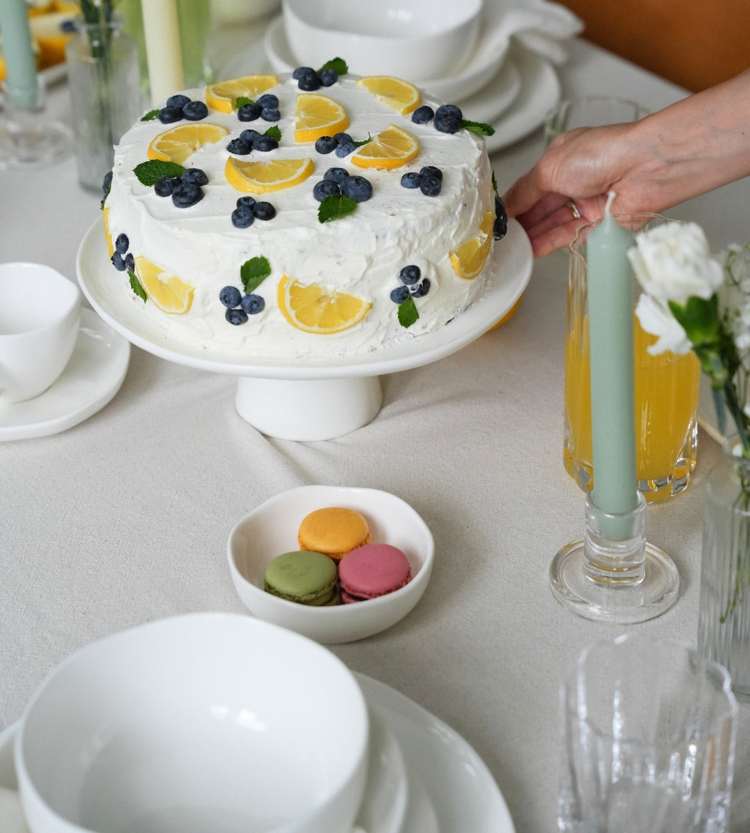 Perlemor Kuchenplatte