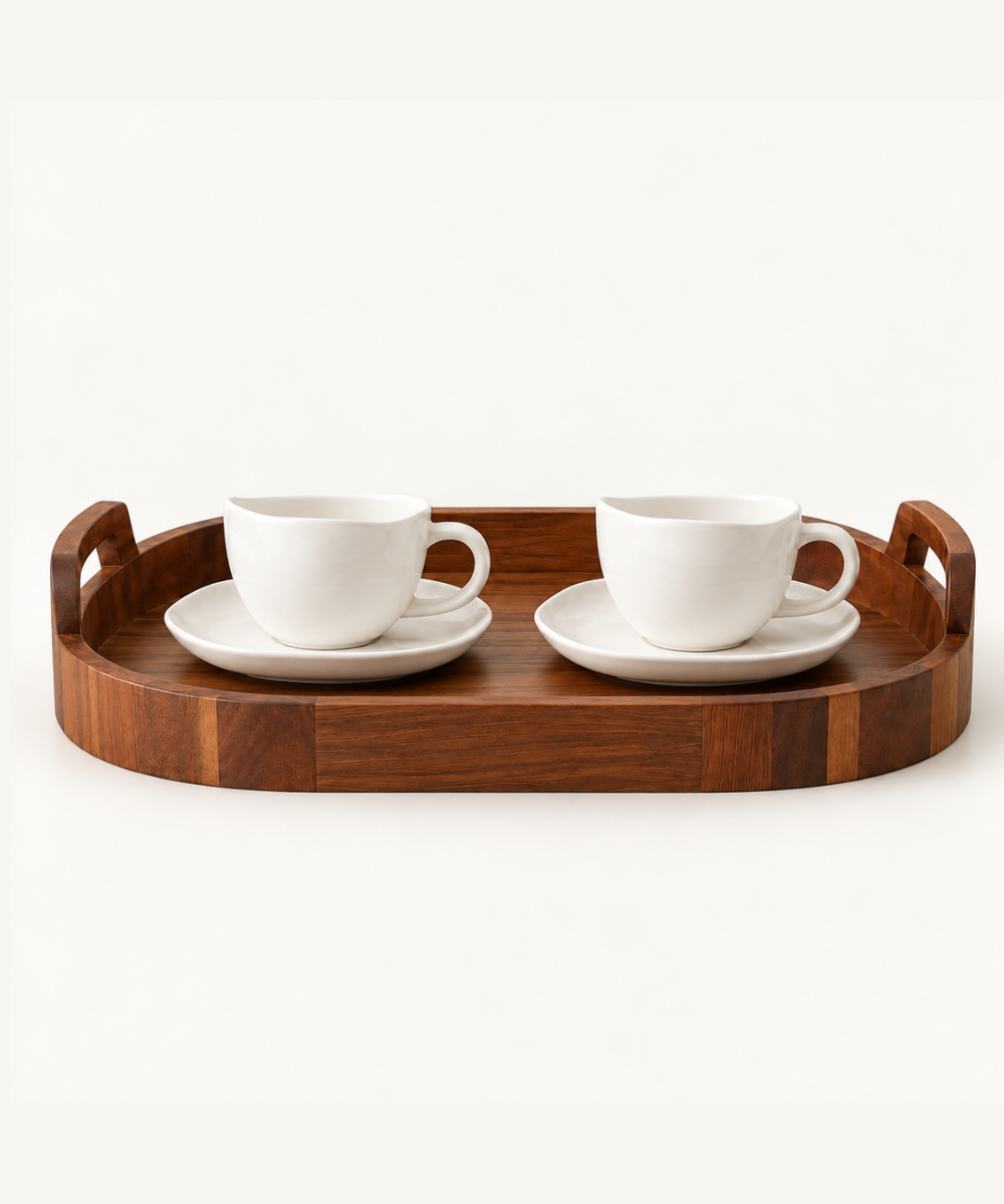 Perlemor & Akazie Kaffee-Bundle 5-teilig