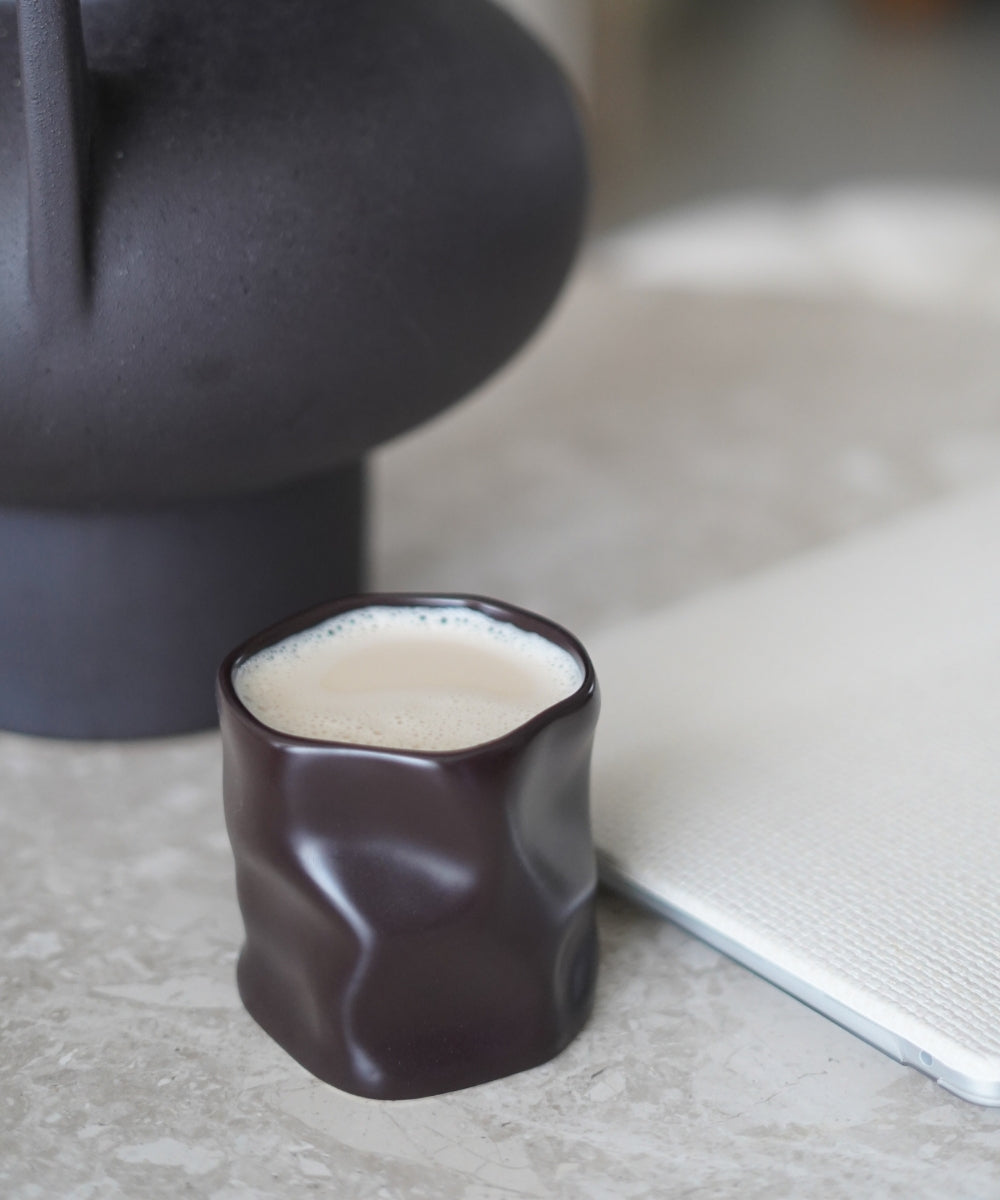 Diamond Keramik Becher Mocha Mousse