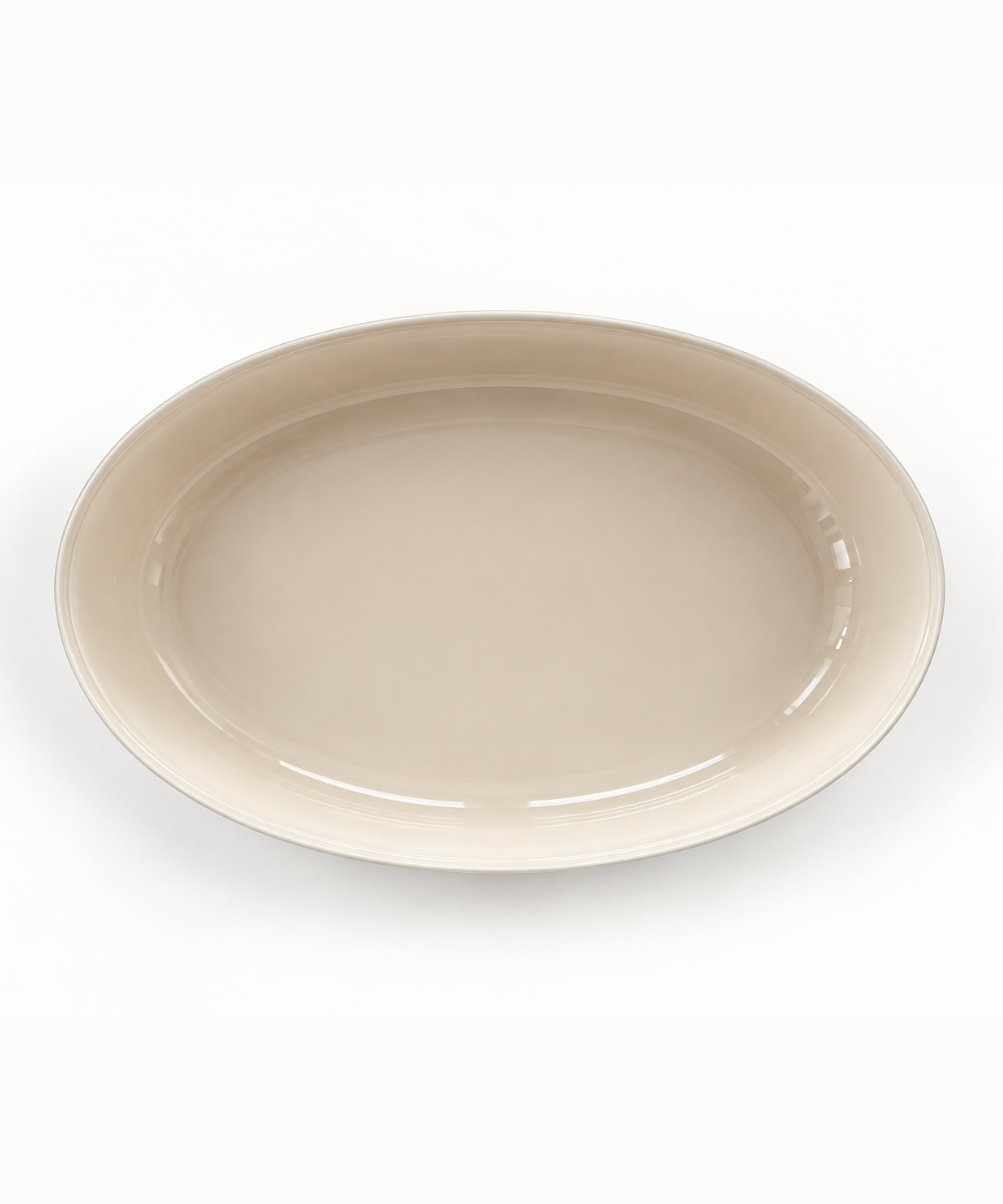 Auflaufform aus Glas Beige 4000 ml