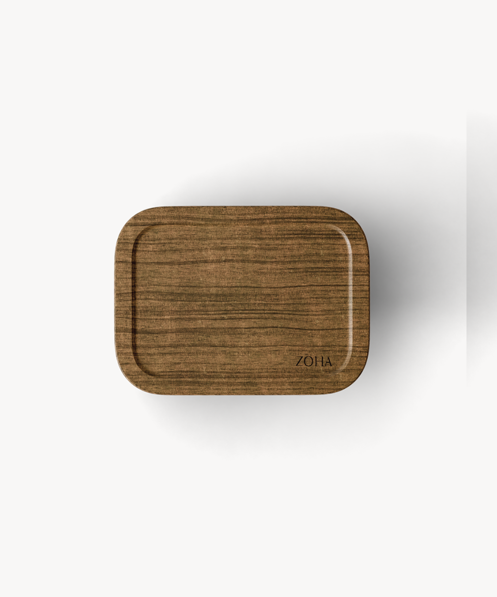 Frischhaltedose 640 ml Akaziendeckel