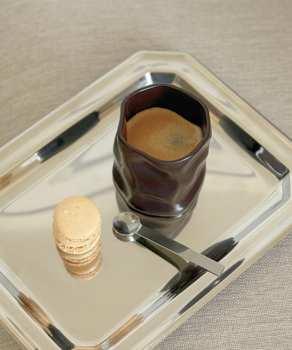 Diamond Keramik Becher Mocha Mousse