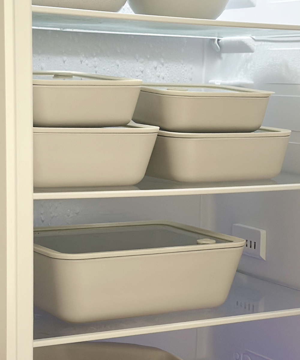 Frischhaltedosen Bundle Beige 8 Tlg