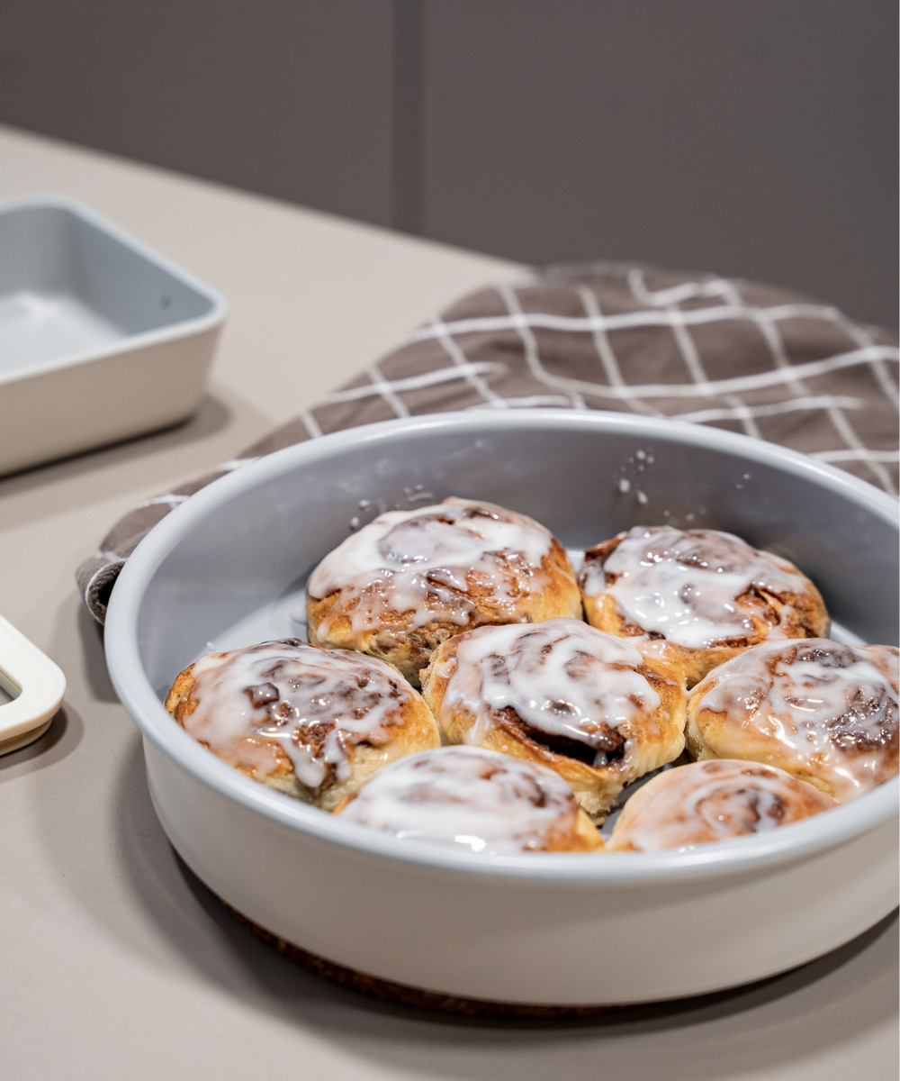 Backpfanne Rund Beige