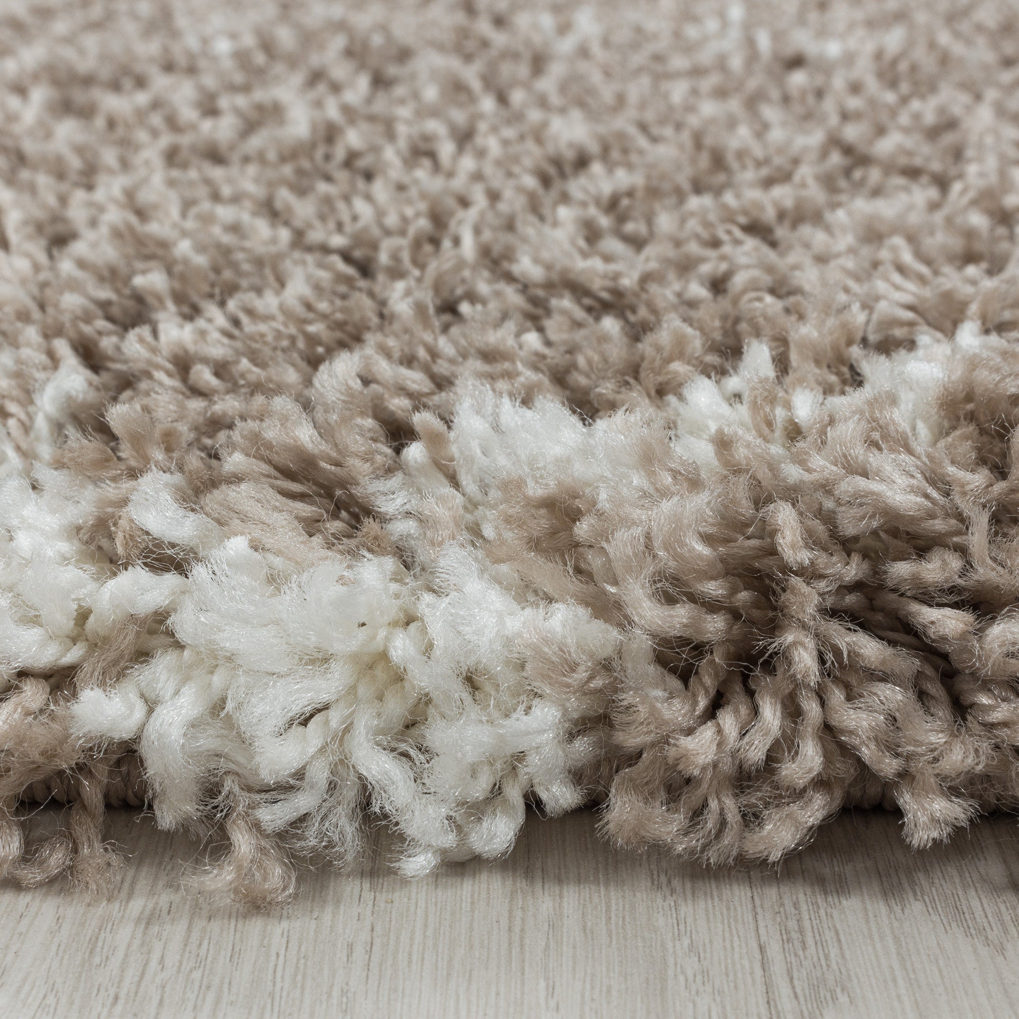 Alvor Hochflor Teppich Beige