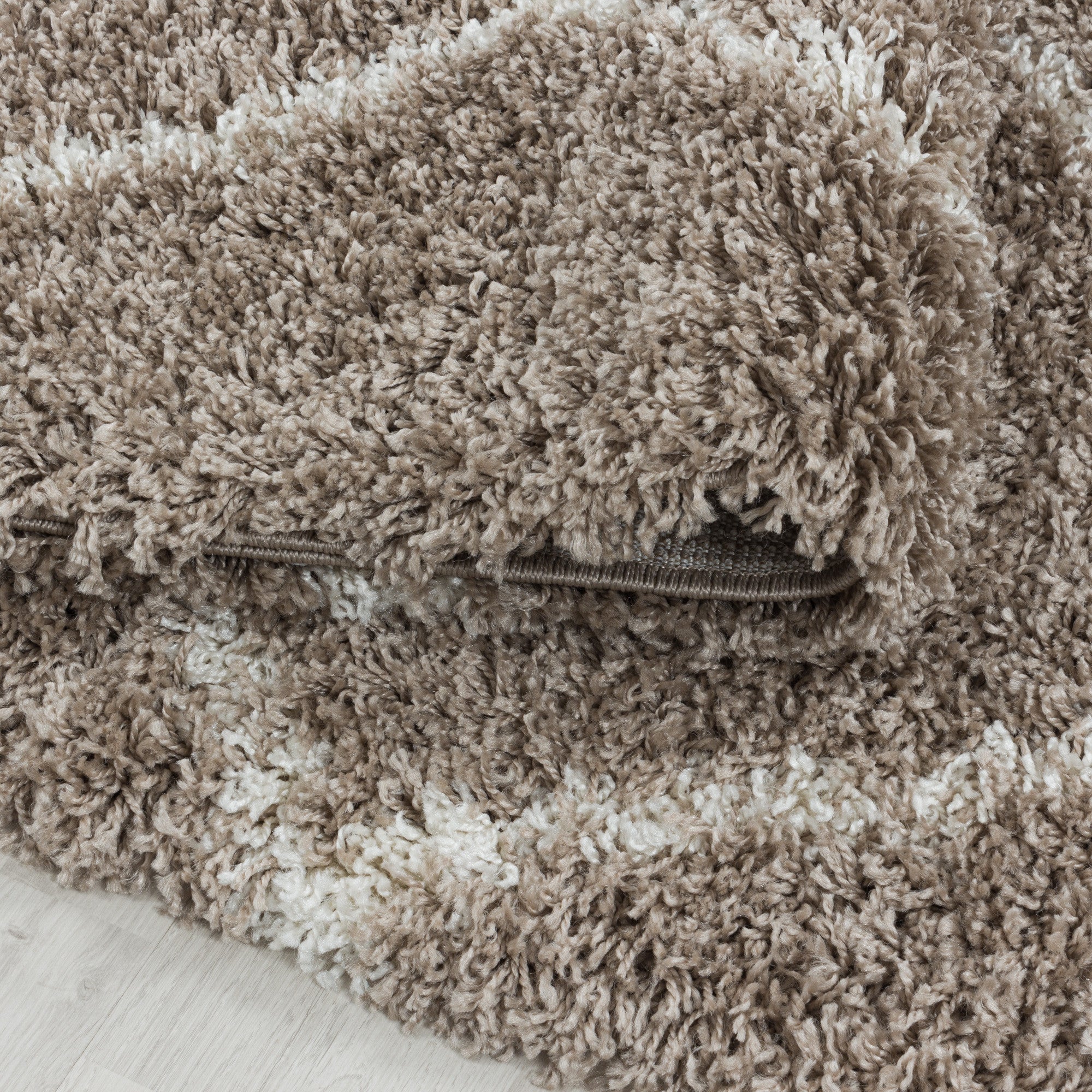 Alvor Hochflor Teppich Beige