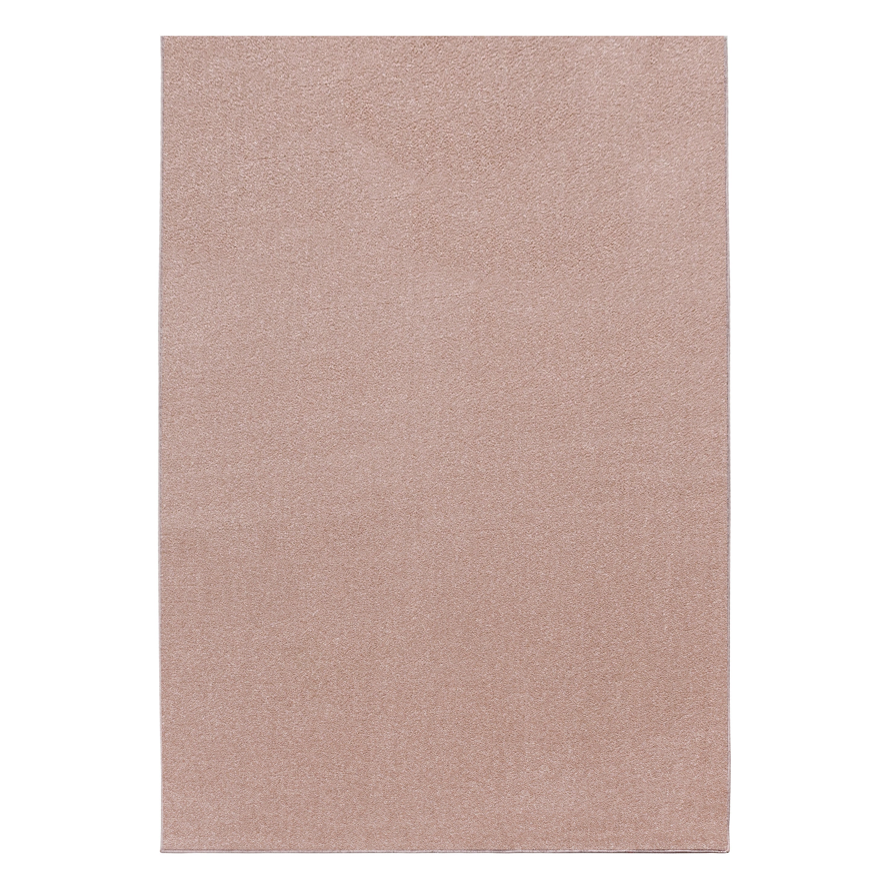 Flat Kurzflor Teppich Rosa