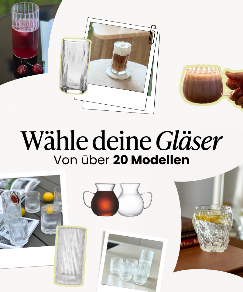 Riffle XL Teekanne und Gläser - Set