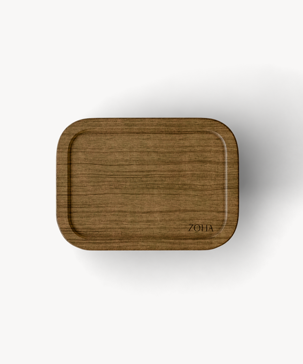 Frischhaltedose 1050 ml Akaziendeckel