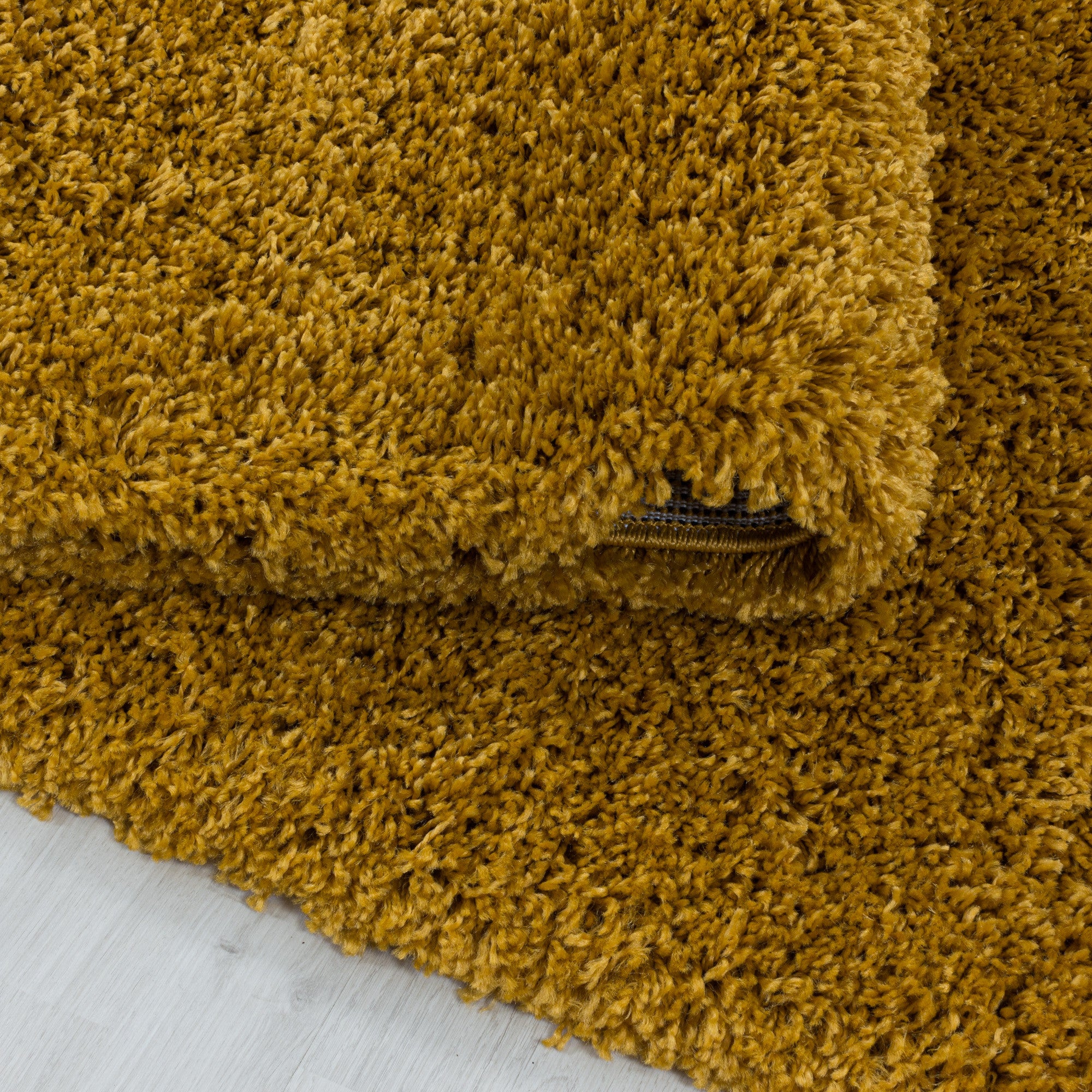 Sydney Hochflor Teppich Gold