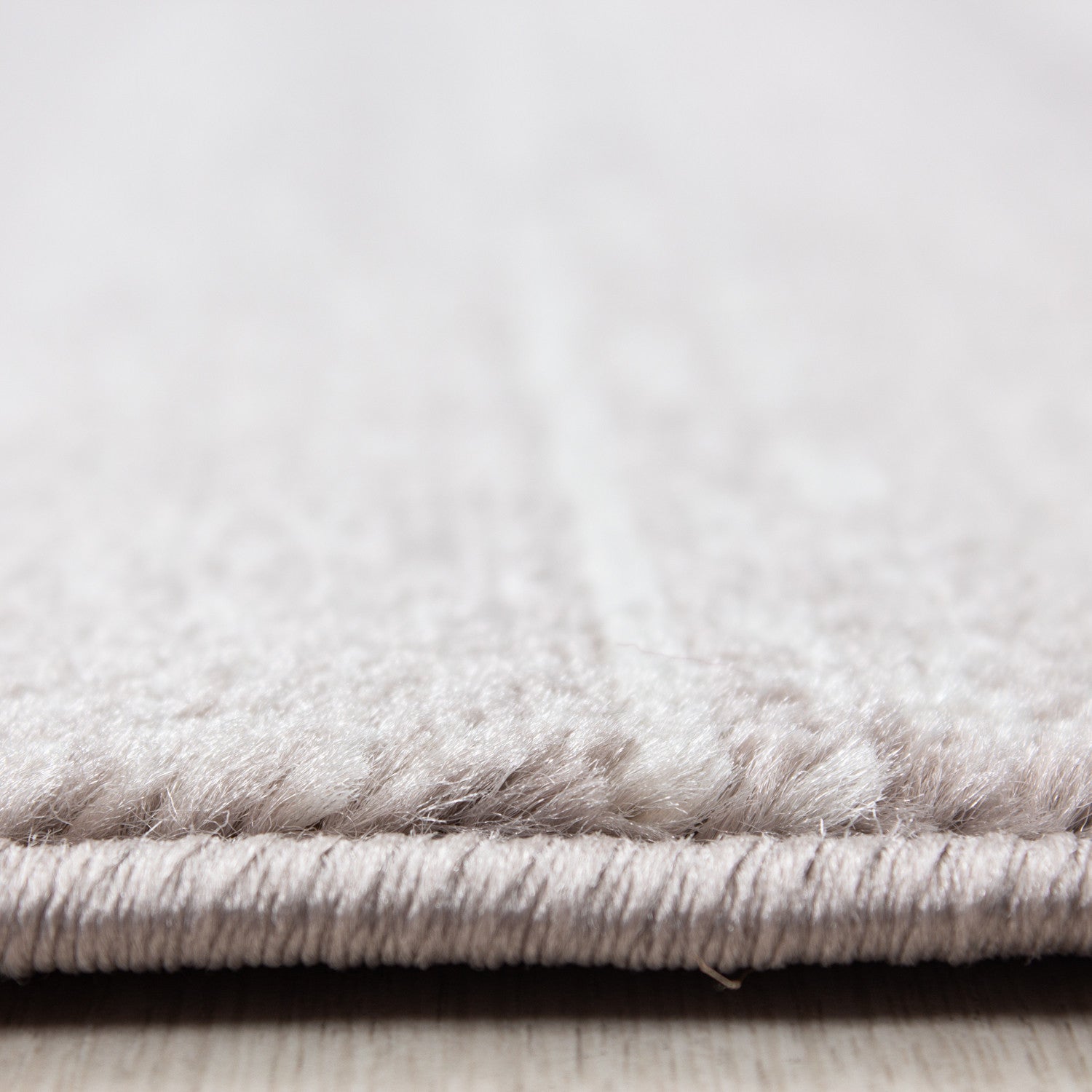 Plus Kurzflor Teppich Beige