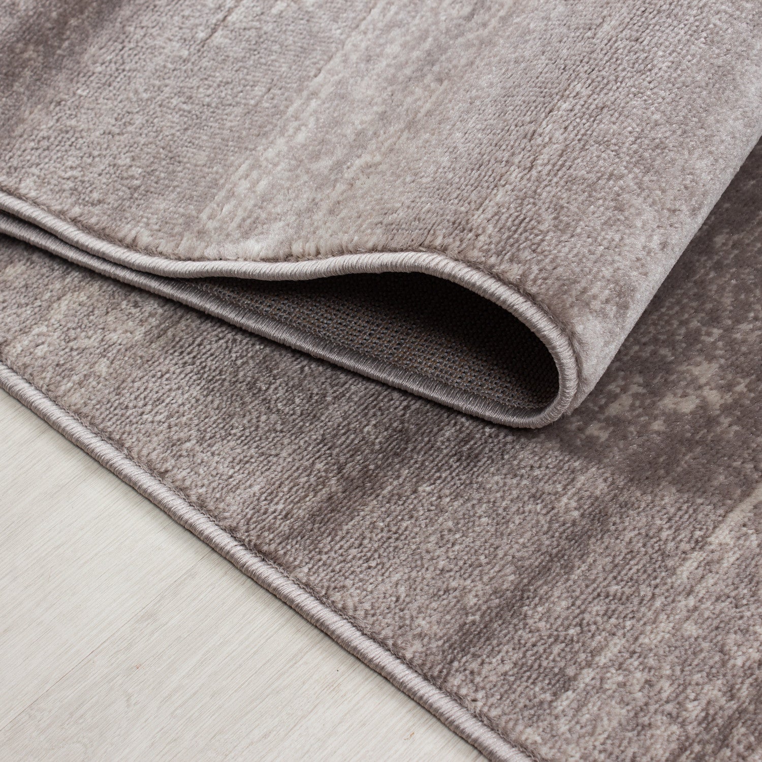 Plus Kurzflor Teppich Beige