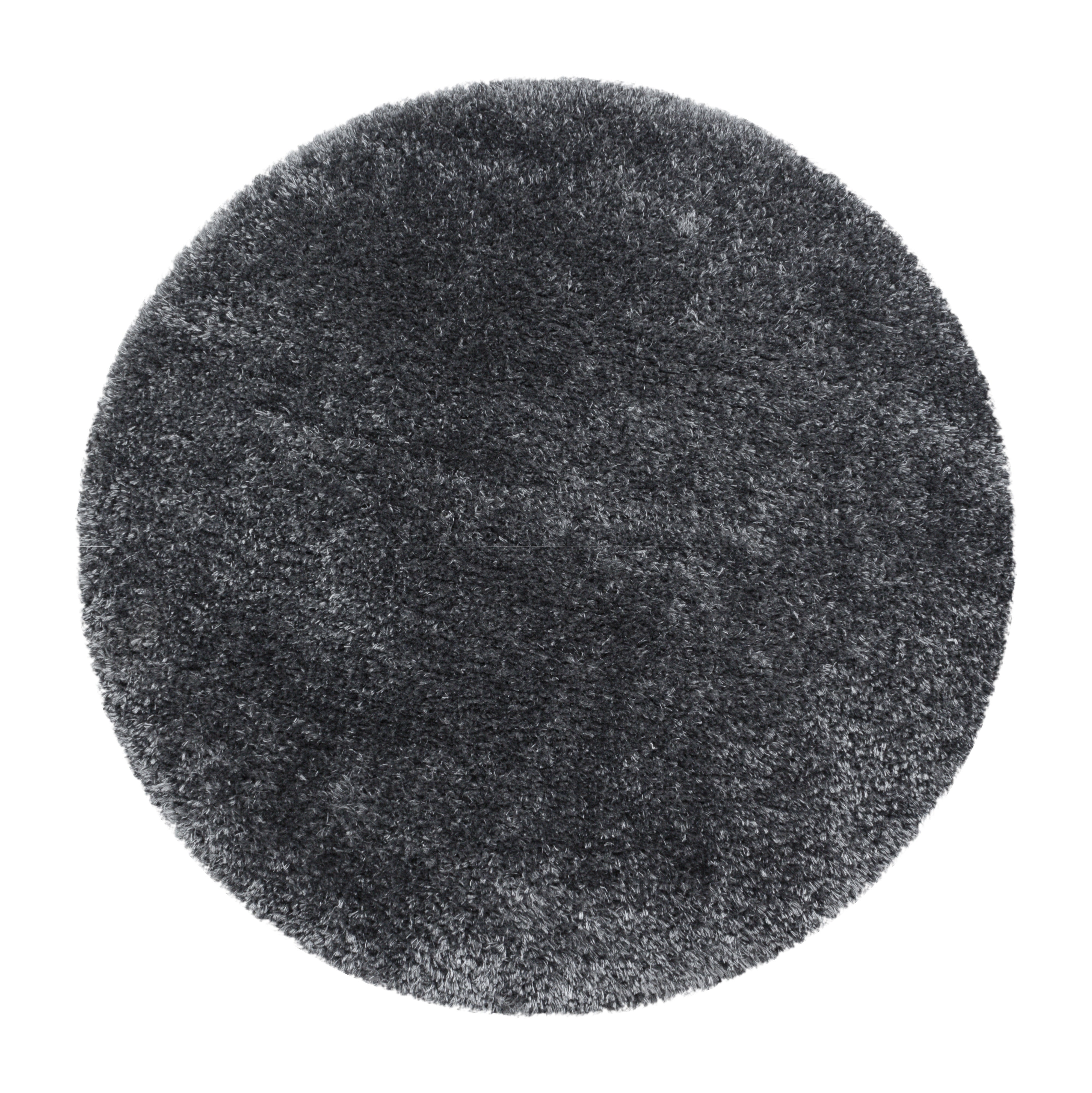 Comfy Hochflor Teppich Grau