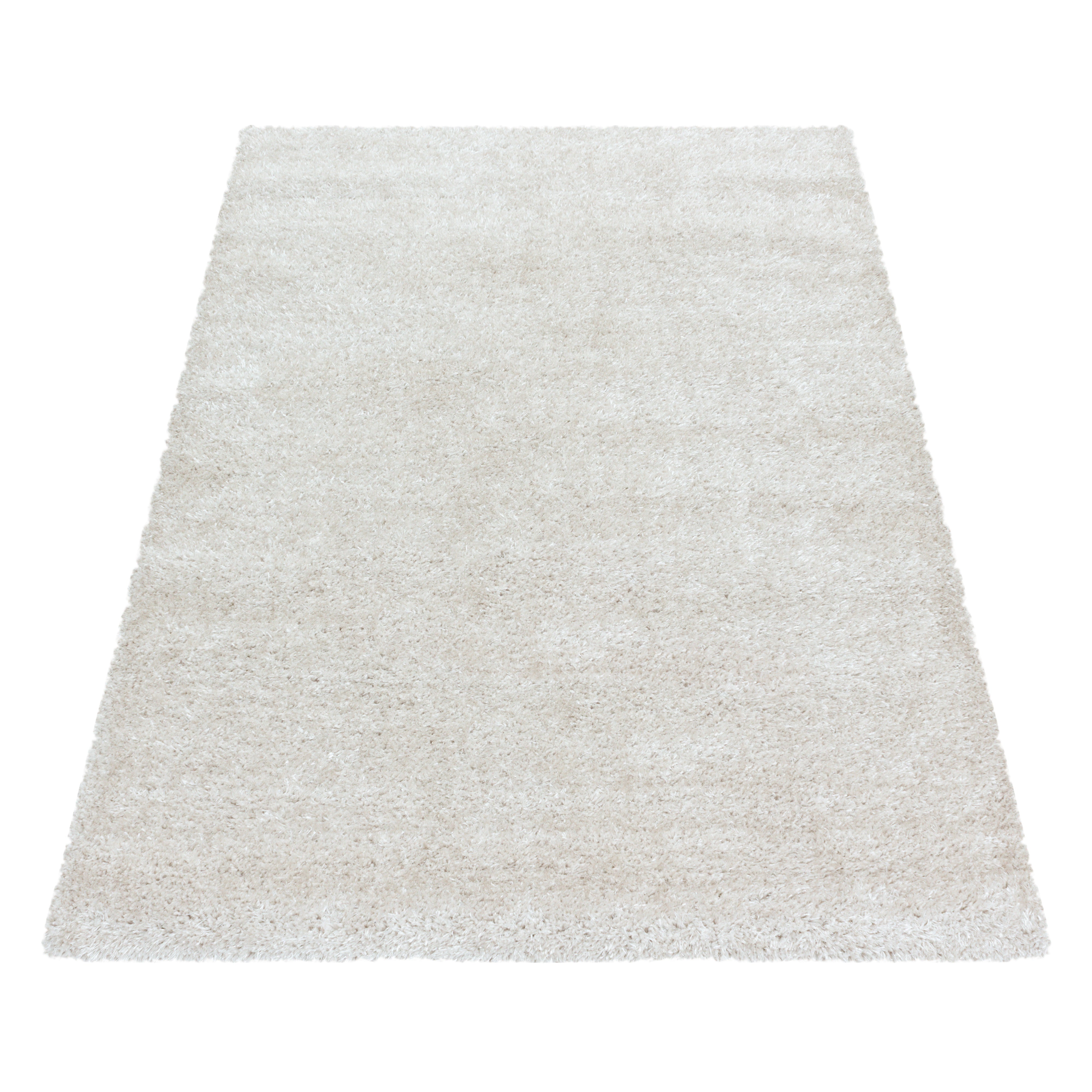 Comfy Hochflor Teppich Natur