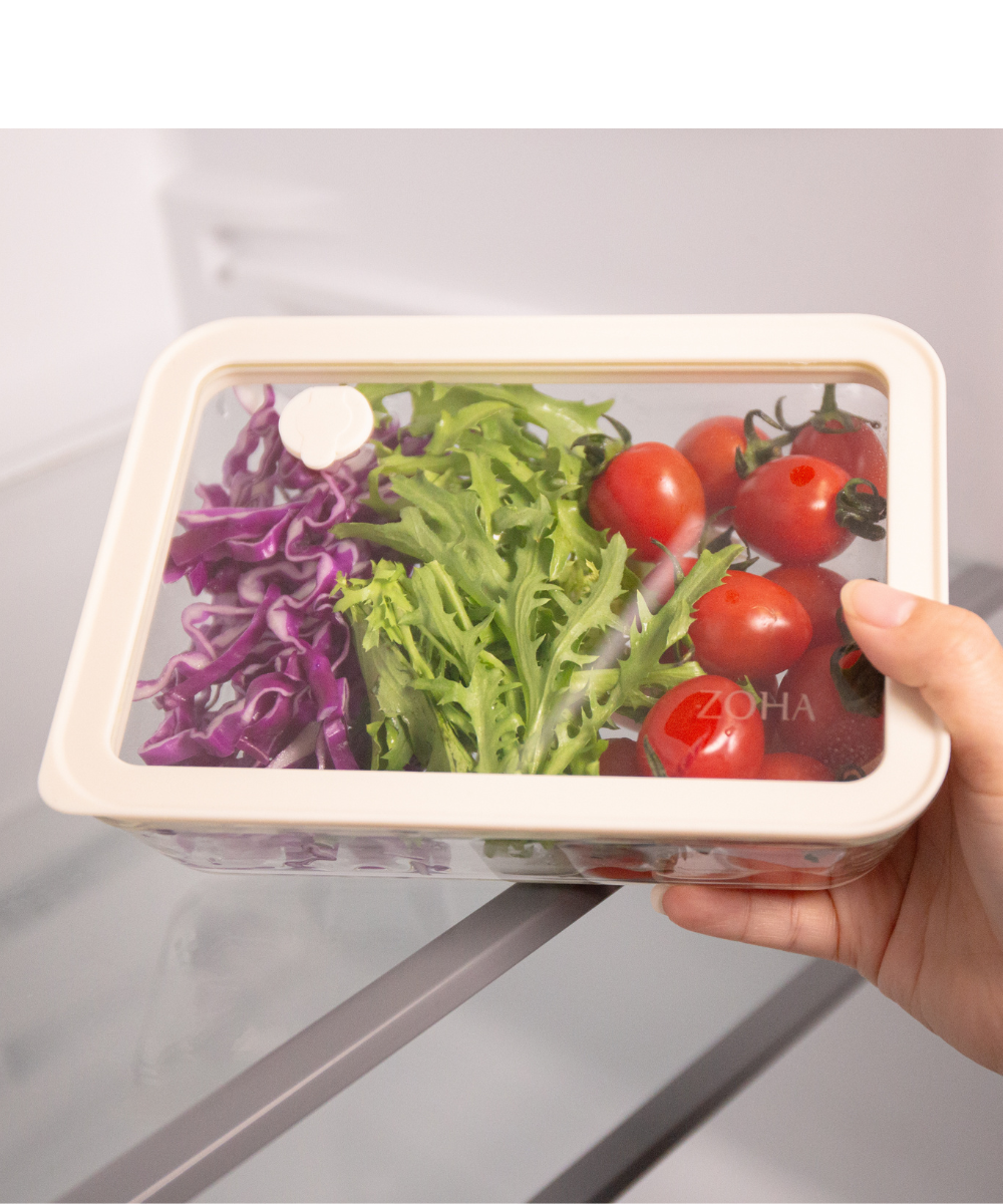 Frischhaltedose 600 ml Beige Transparent