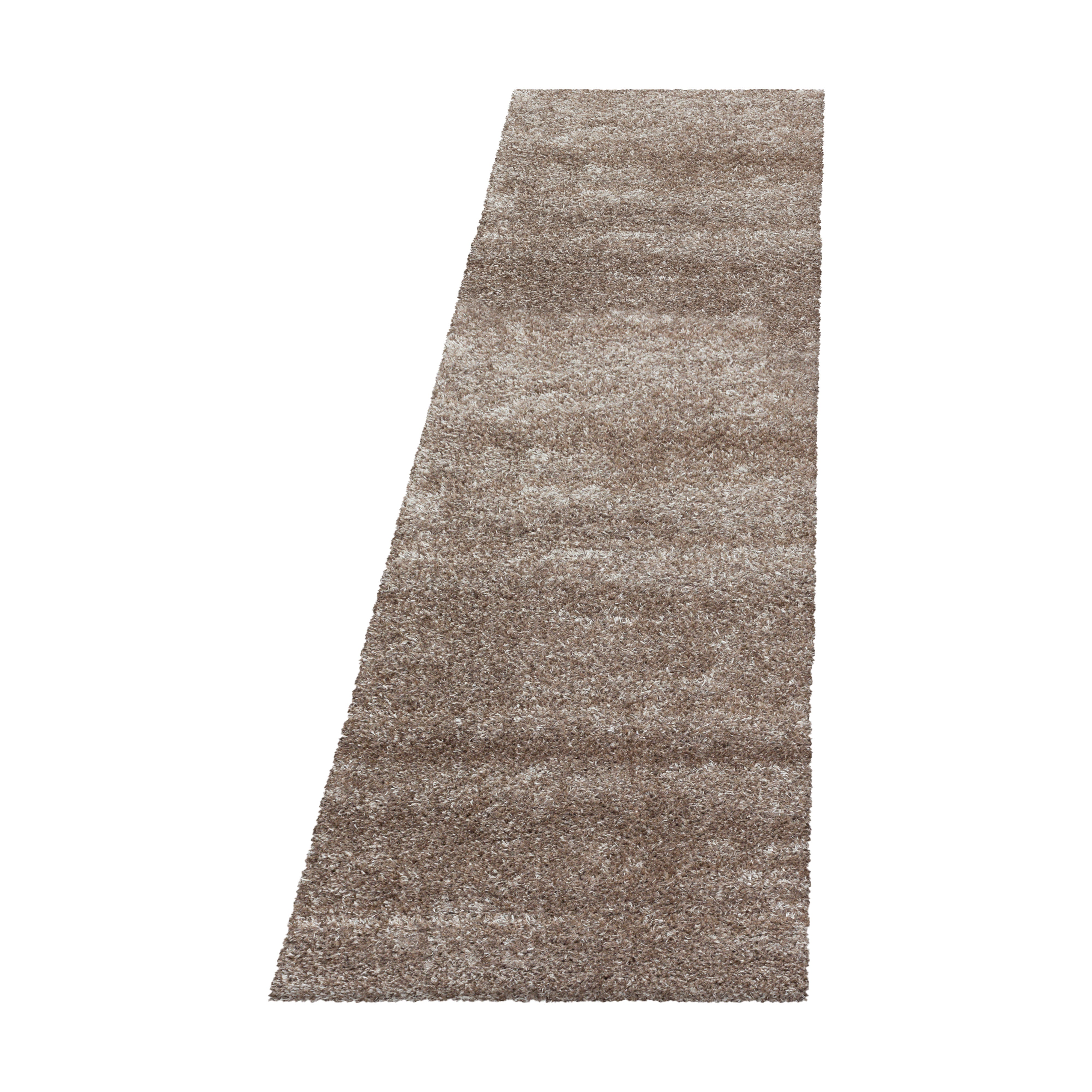 Comfy Hochflor Teppich Taupe