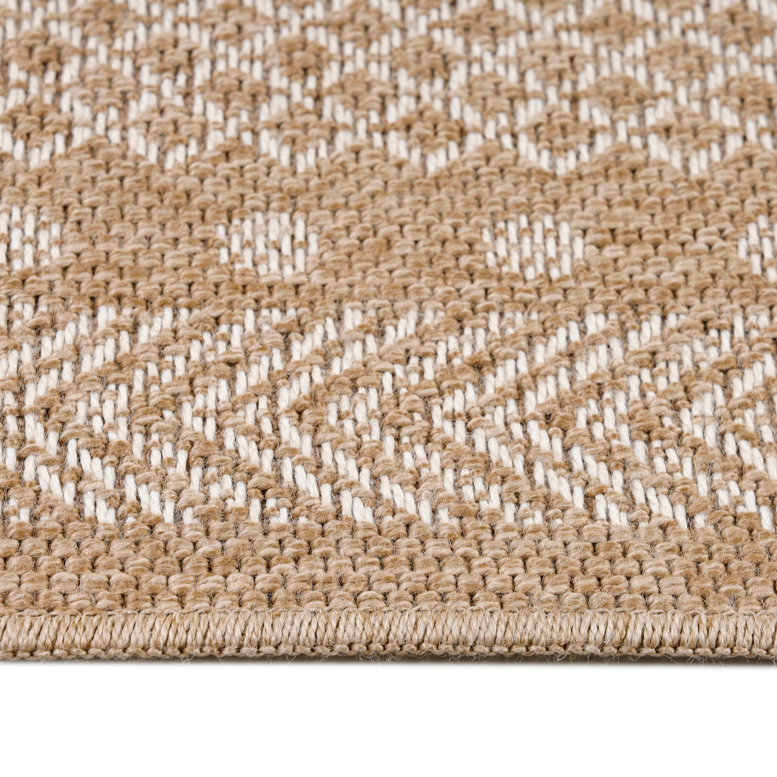 Dhaka Outdoor Teppich Beige