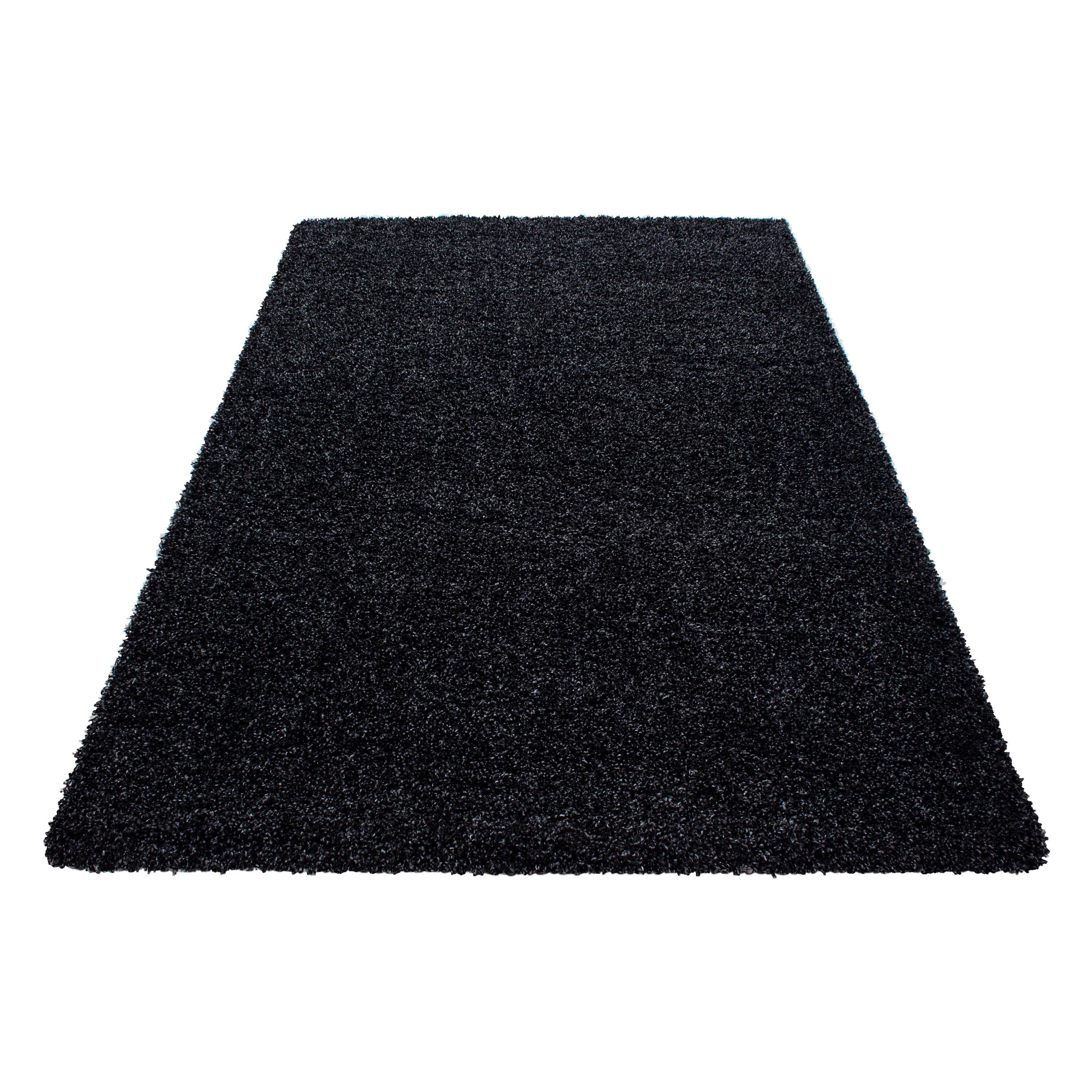 Dream Hochflor Teppich Anthrazit