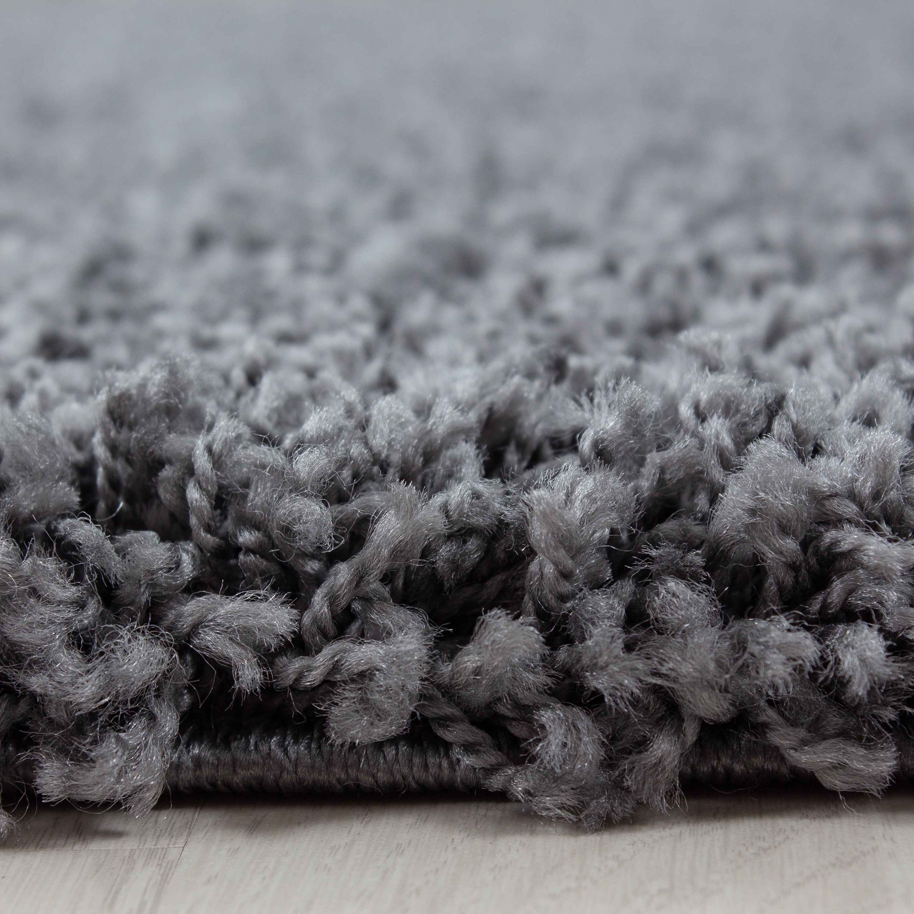Dream Hochflor Teppich Grau