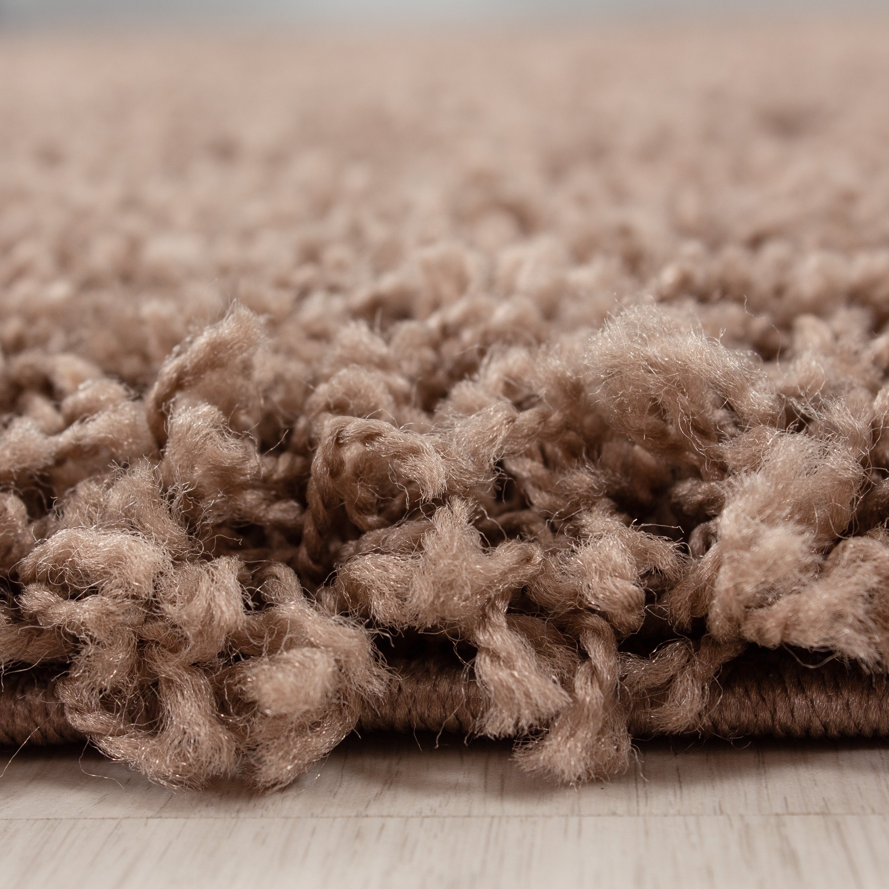 Dream Hochflor Teppich Mokka