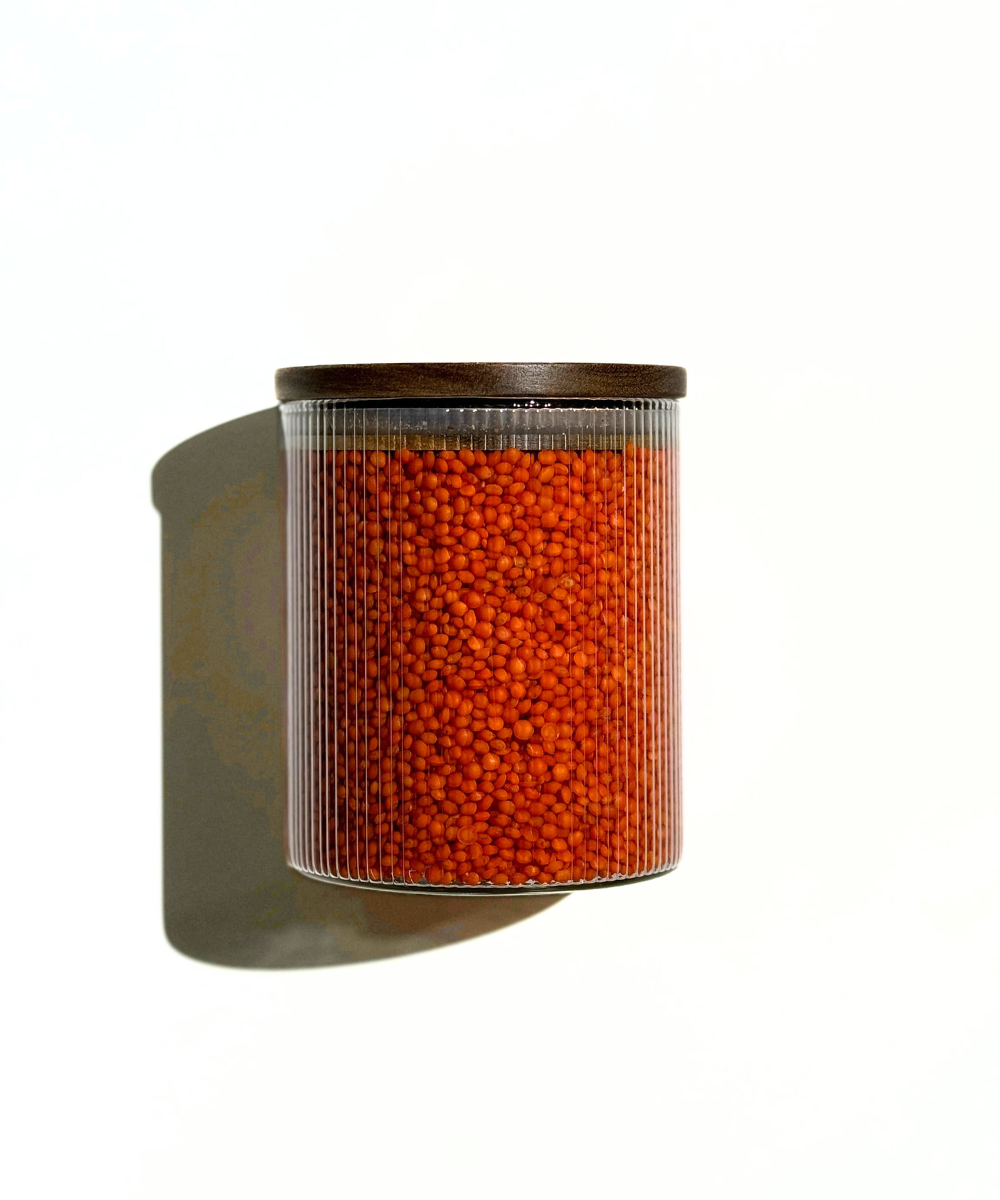 Vorratsgläser Akazie Stripe Sparset