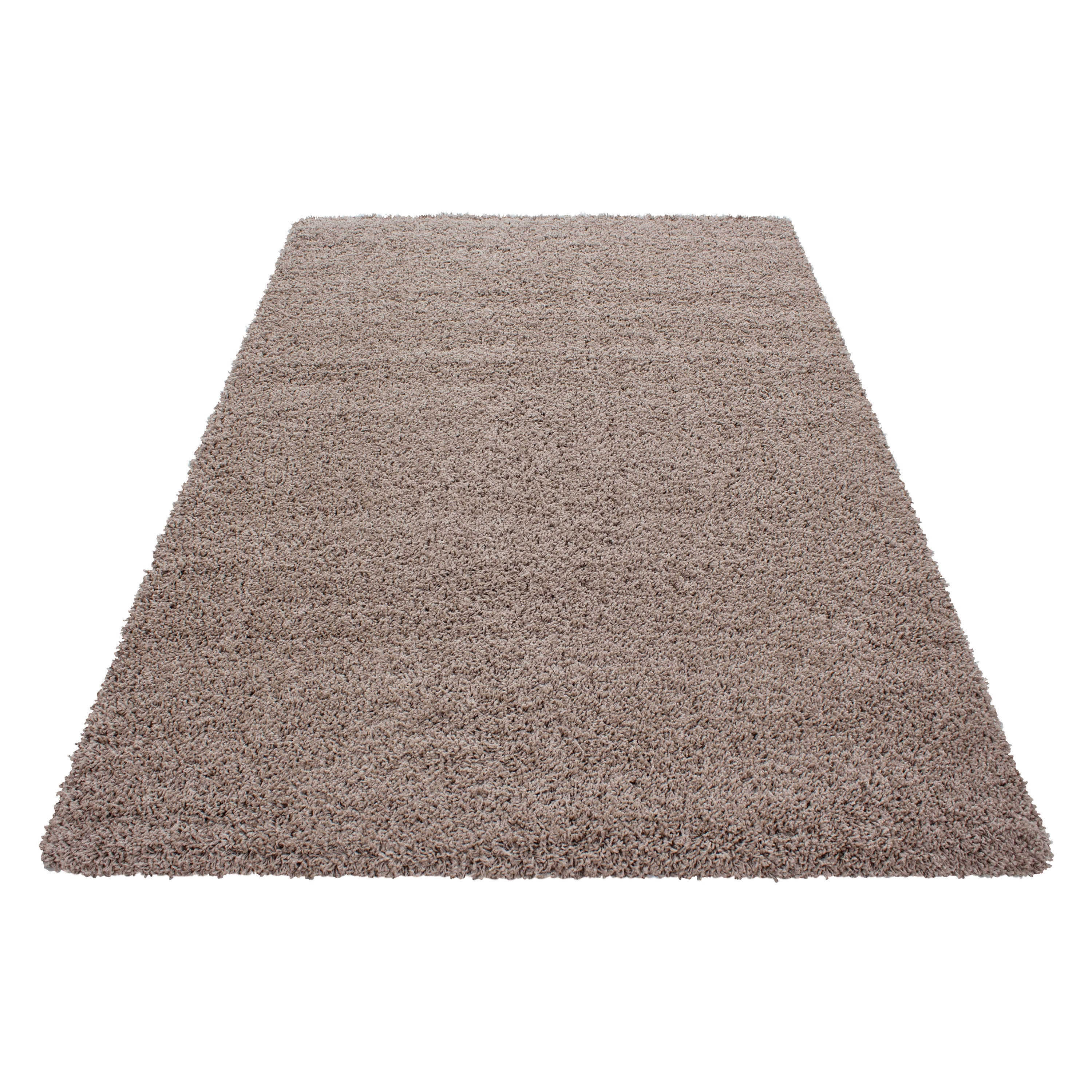 Dream Hochflor Teppich Beige