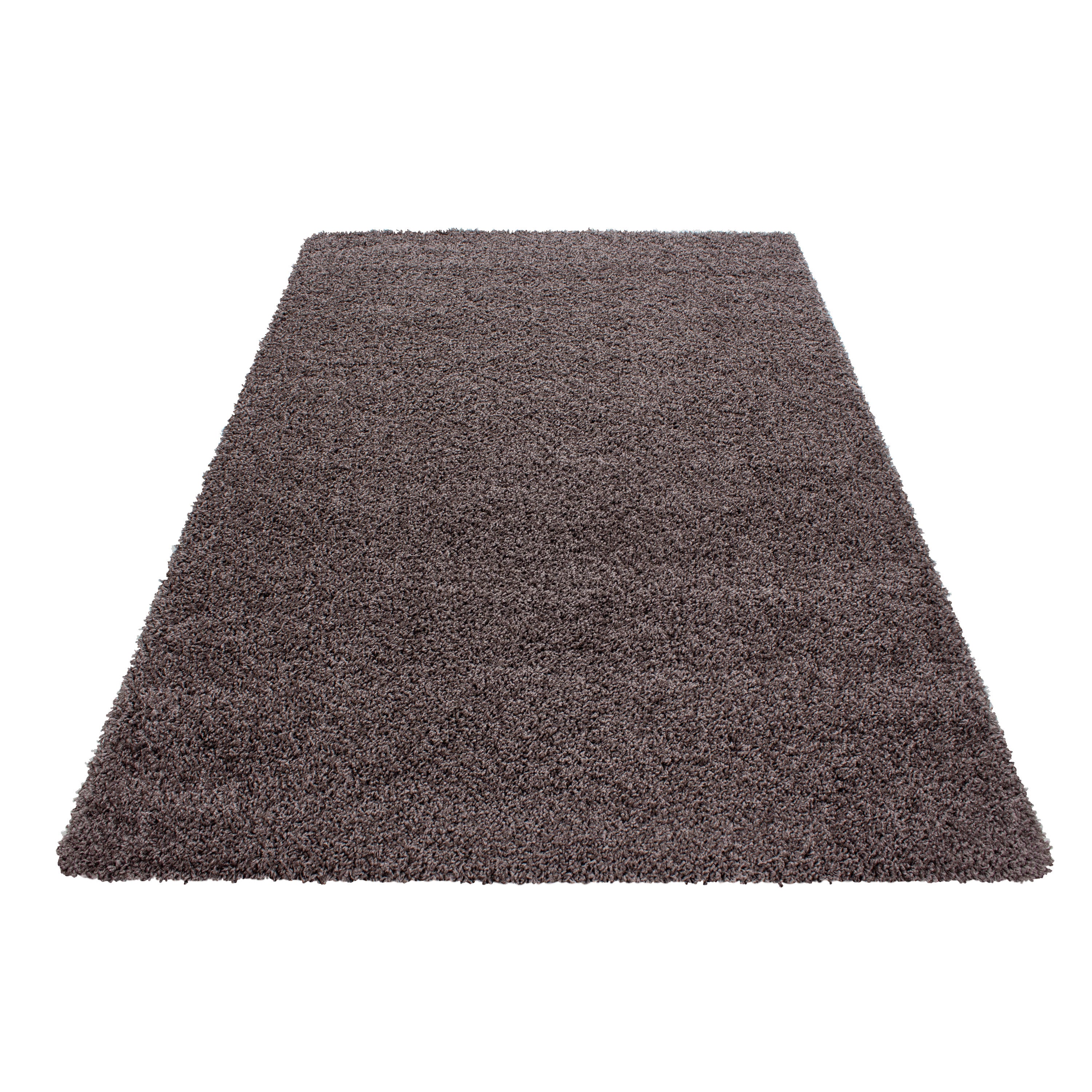 Dream Hochflor Teppich Taupe