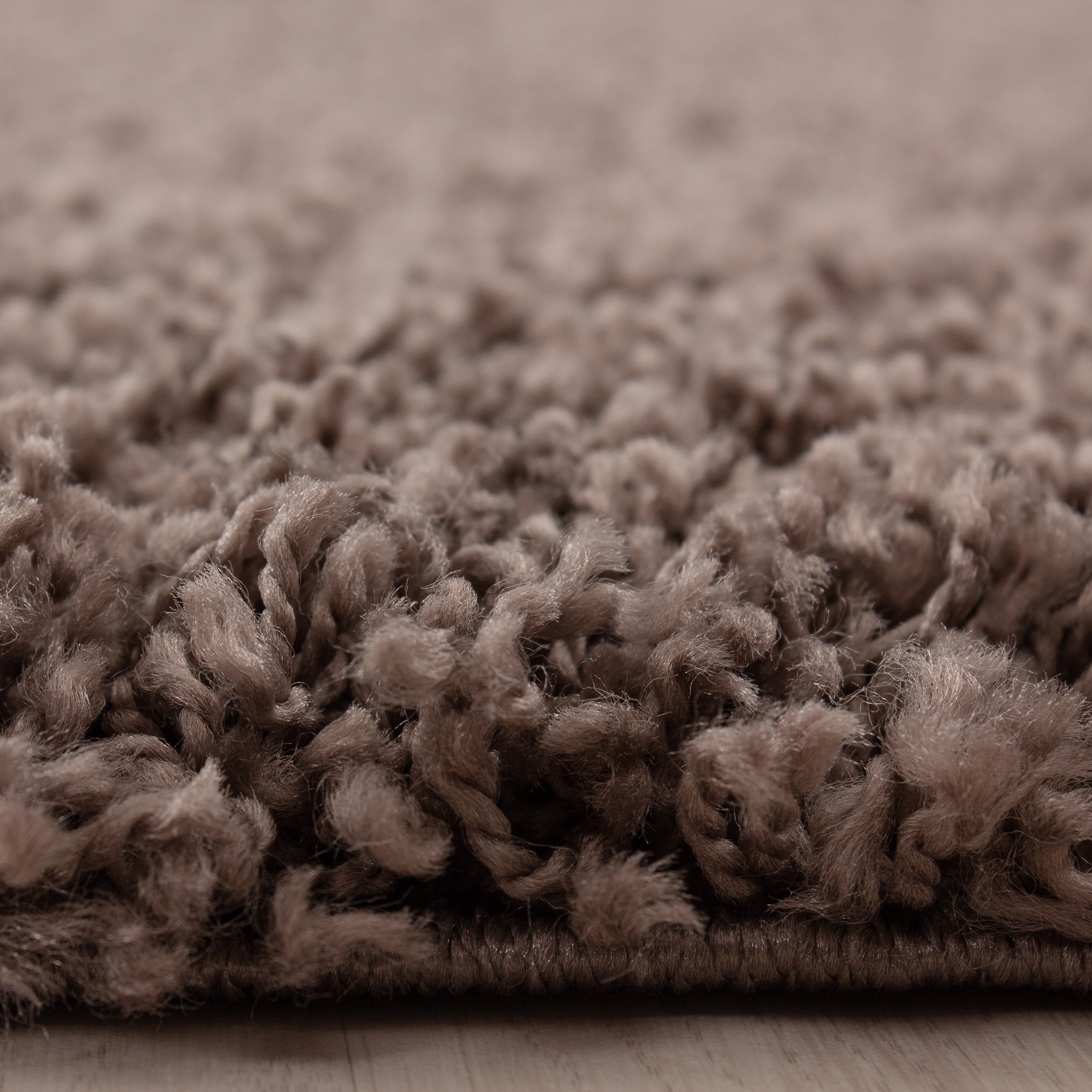 Dream Hochflor Teppich Taupe