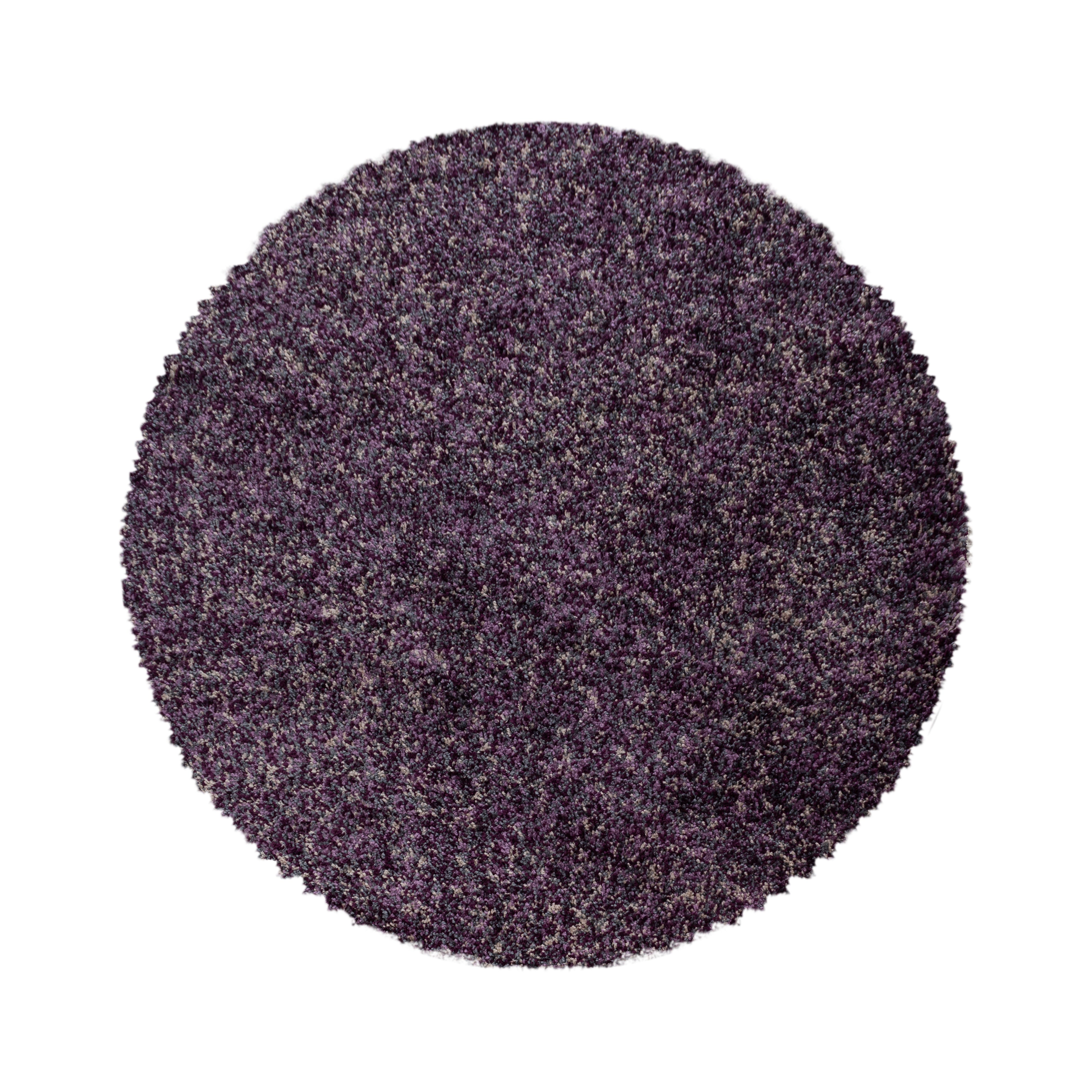 Enjoy Hochflor Teppich Violett