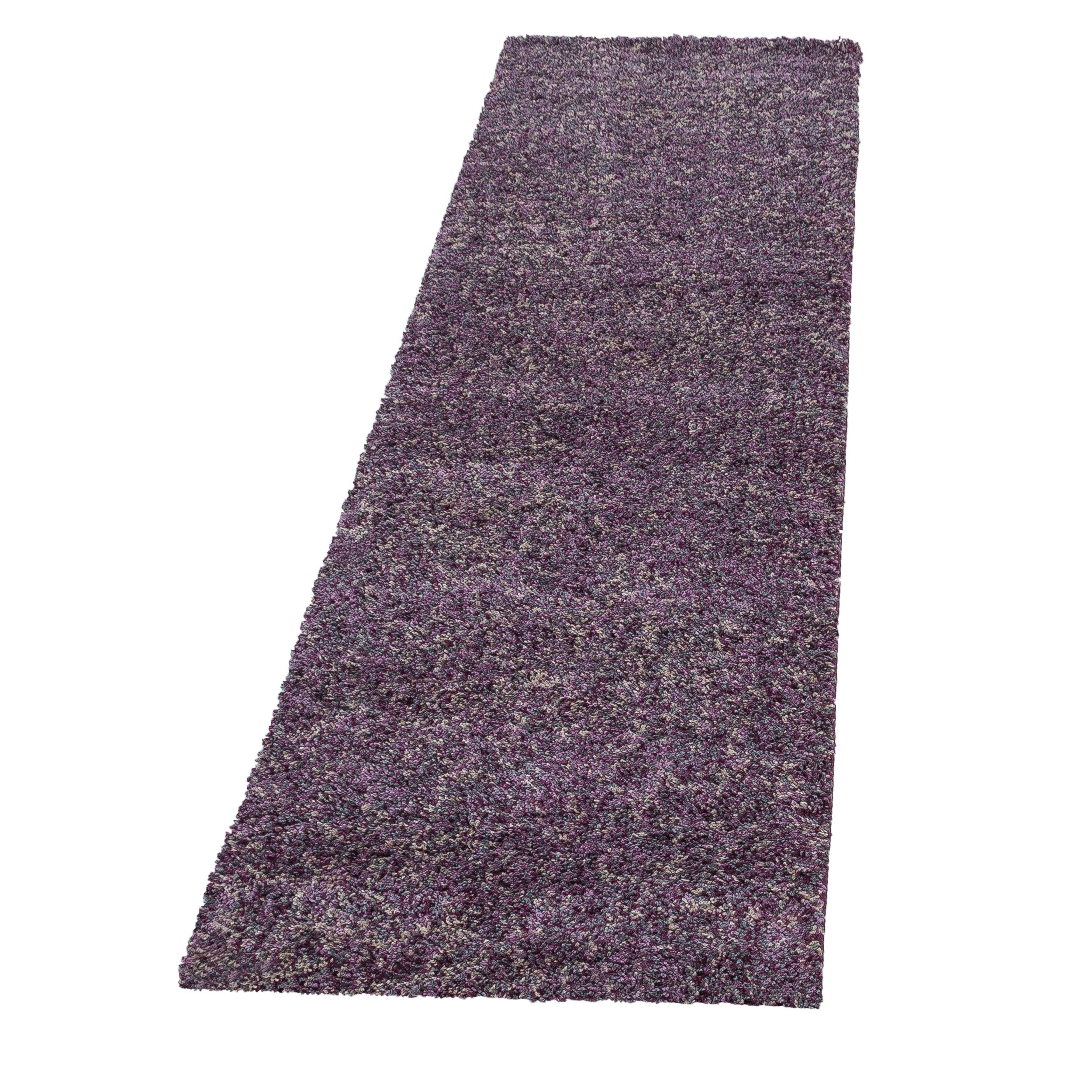 Enjoy Hochflor Teppich Violett