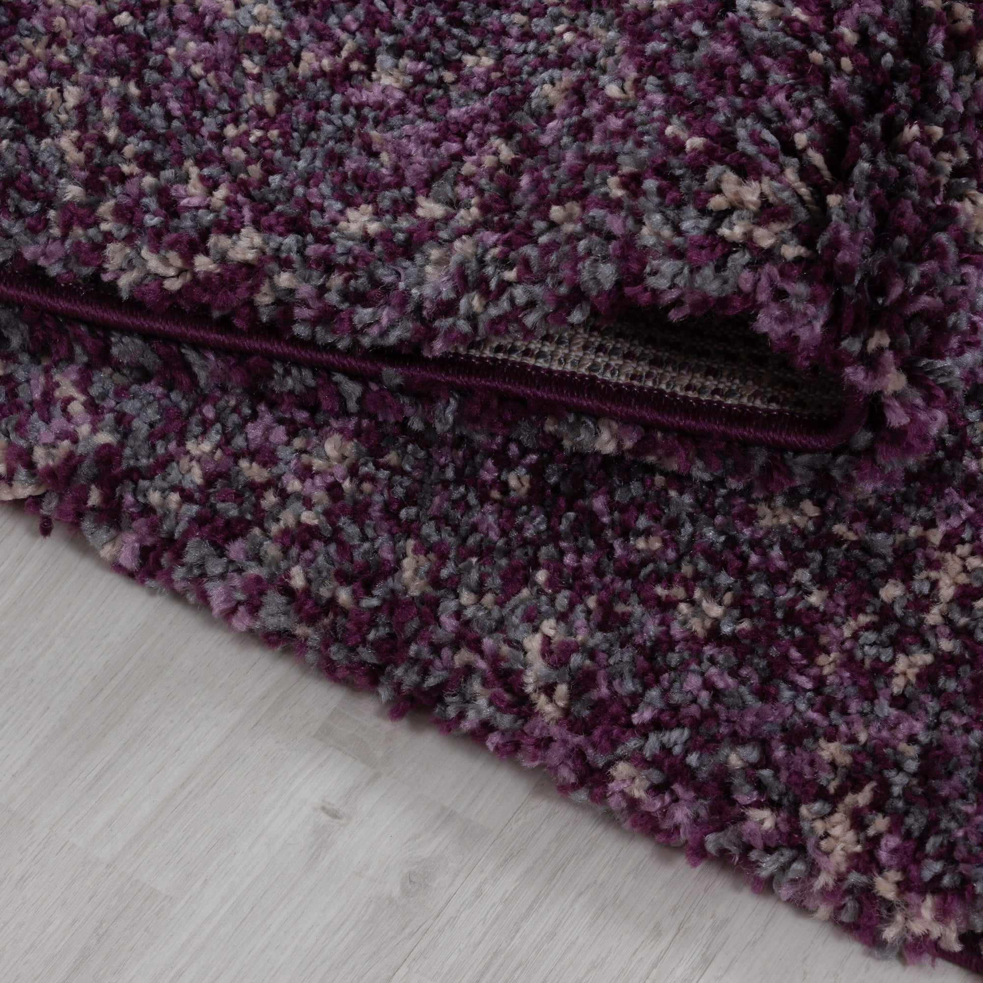 Enjoy Hochflor Teppich Violett
