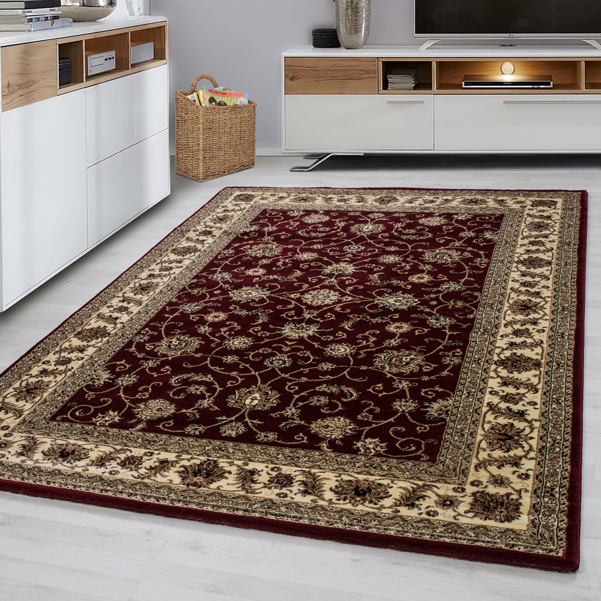 Marrakesh Orient Teppich Rot