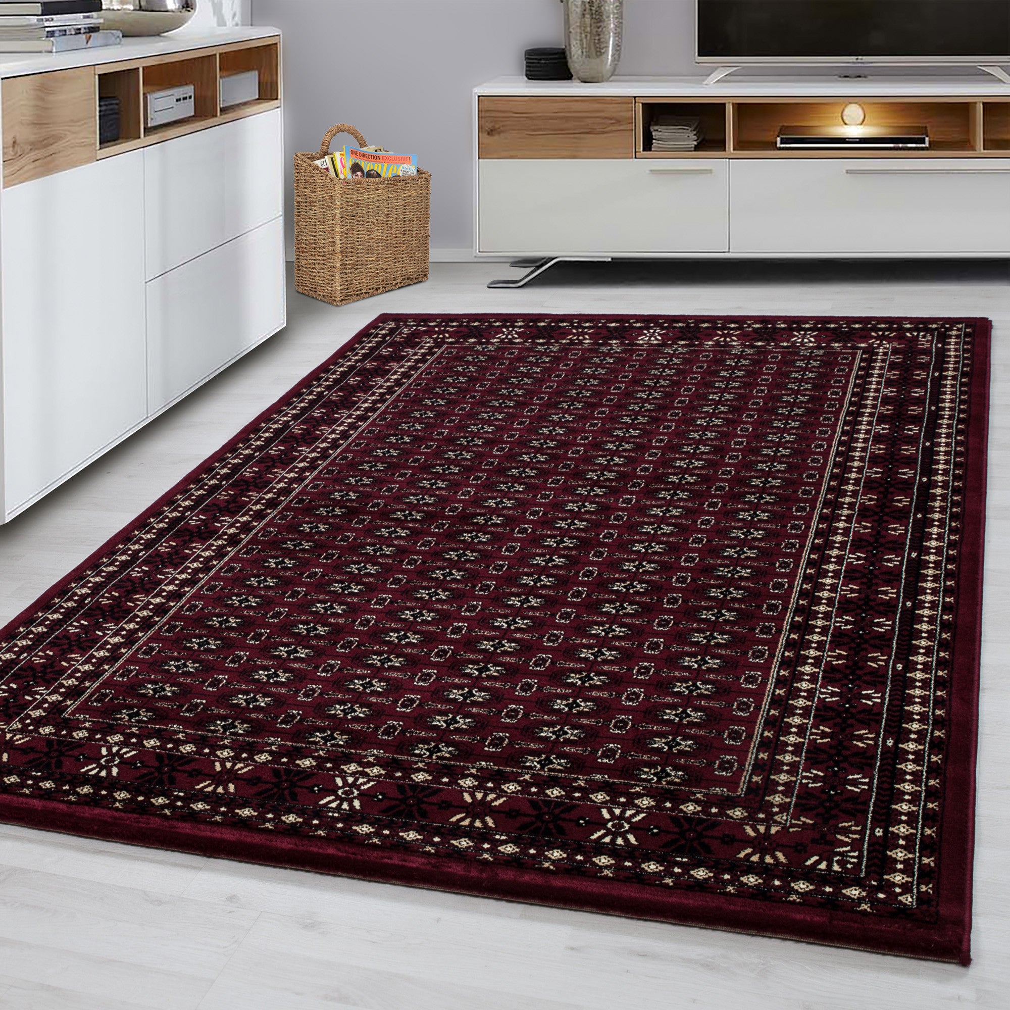 Marrakesh Orient Teppich Rot