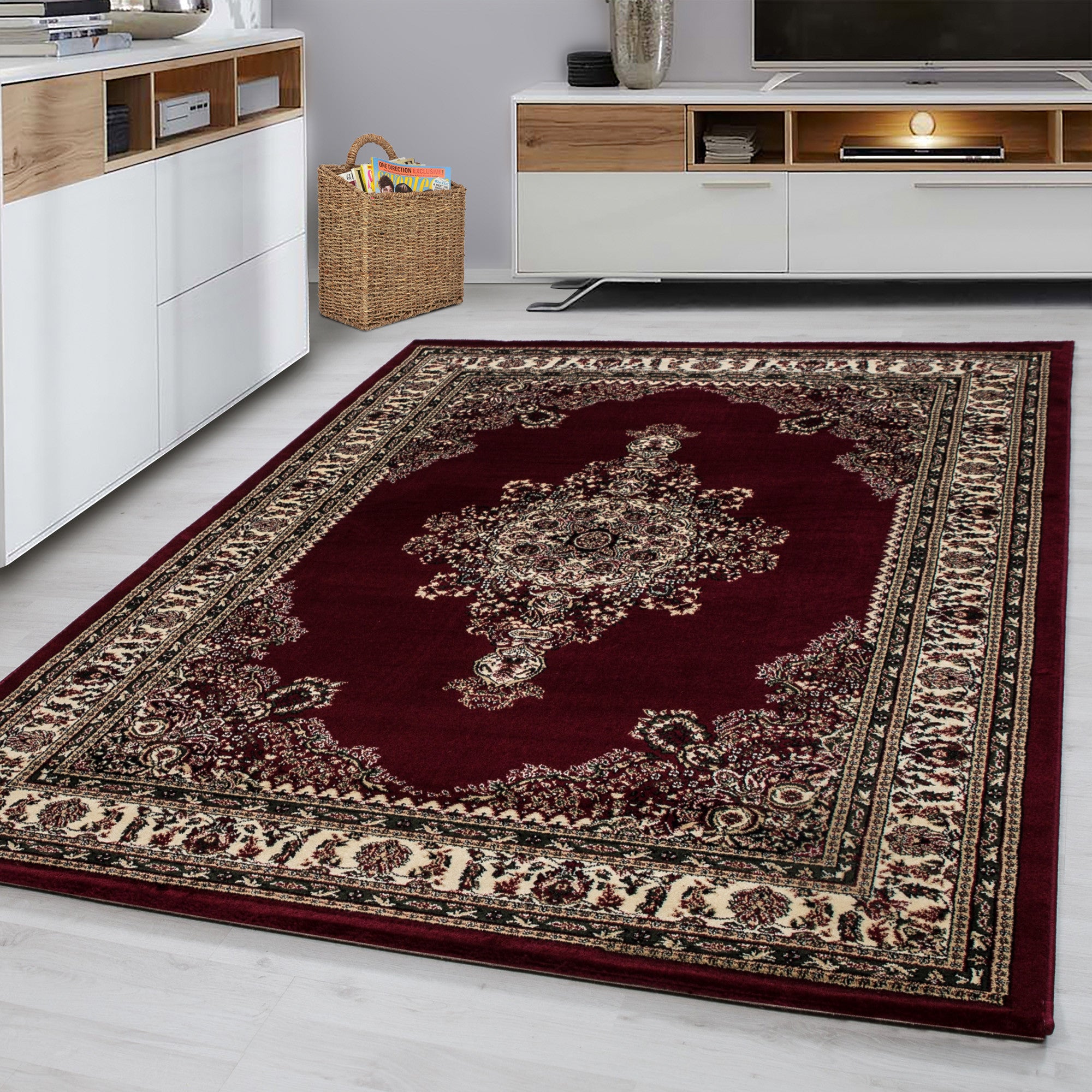 Marrakesh Orient Teppich Rot