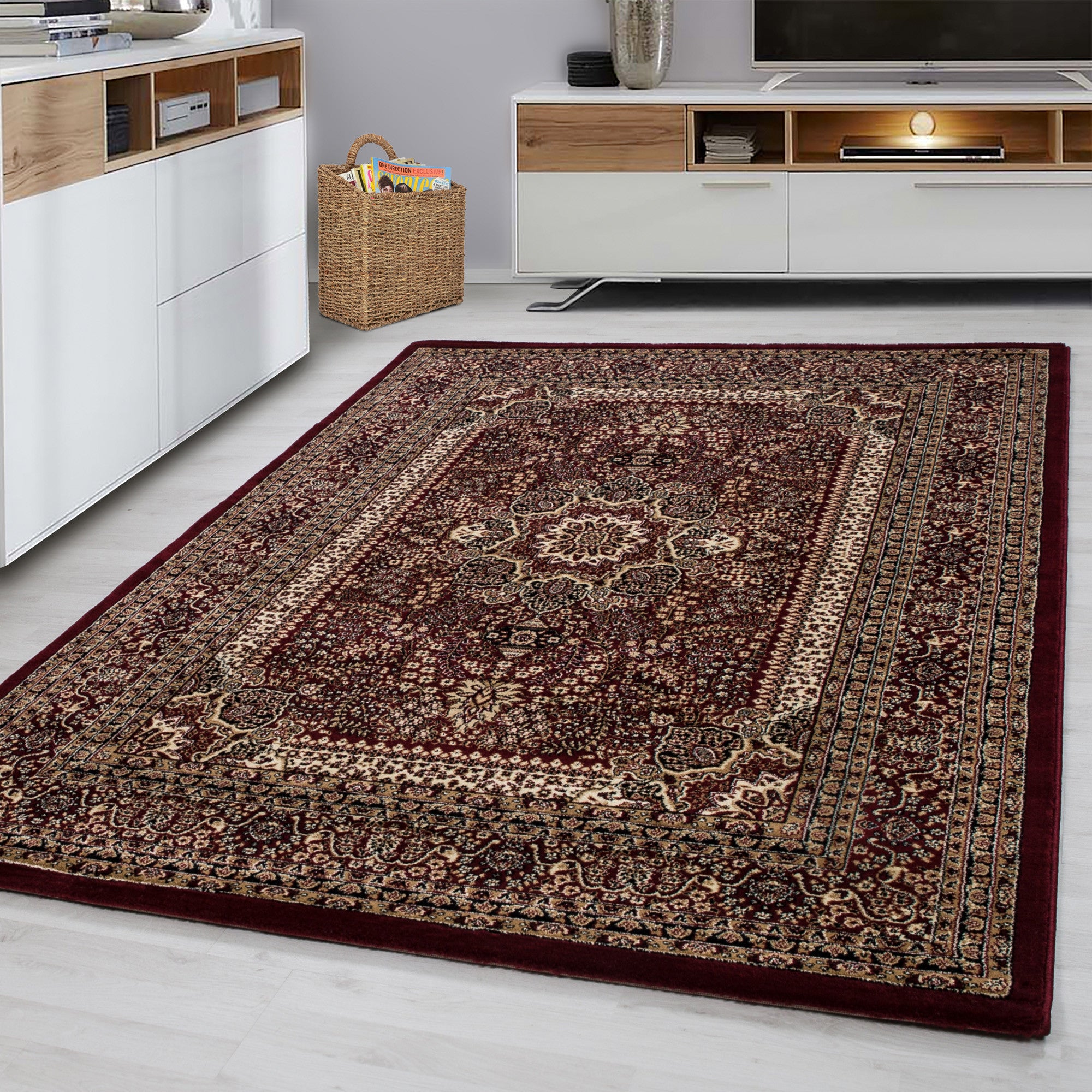 Marrakesh Orient Teppich Rot