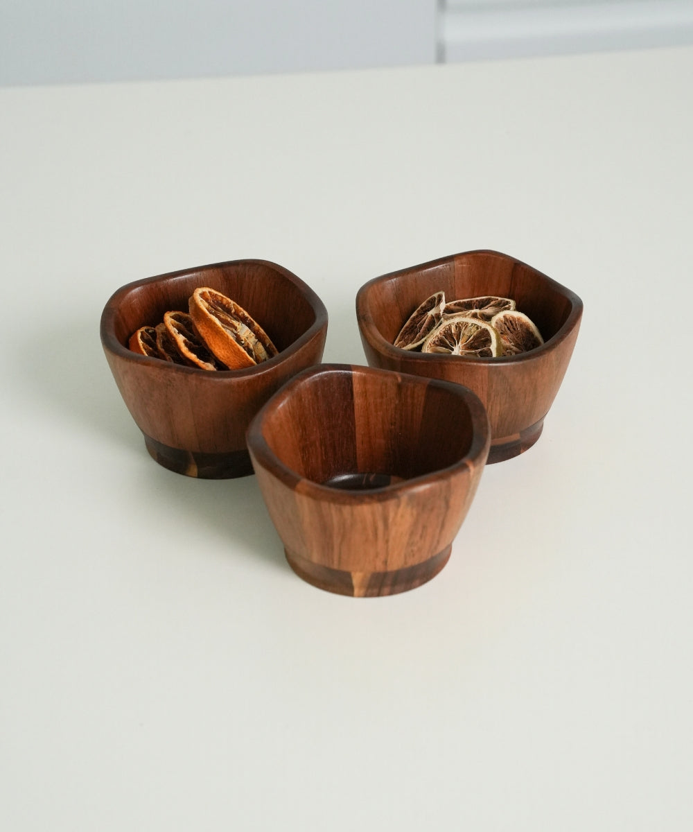 Akazie Bowl Set 4 Tlg